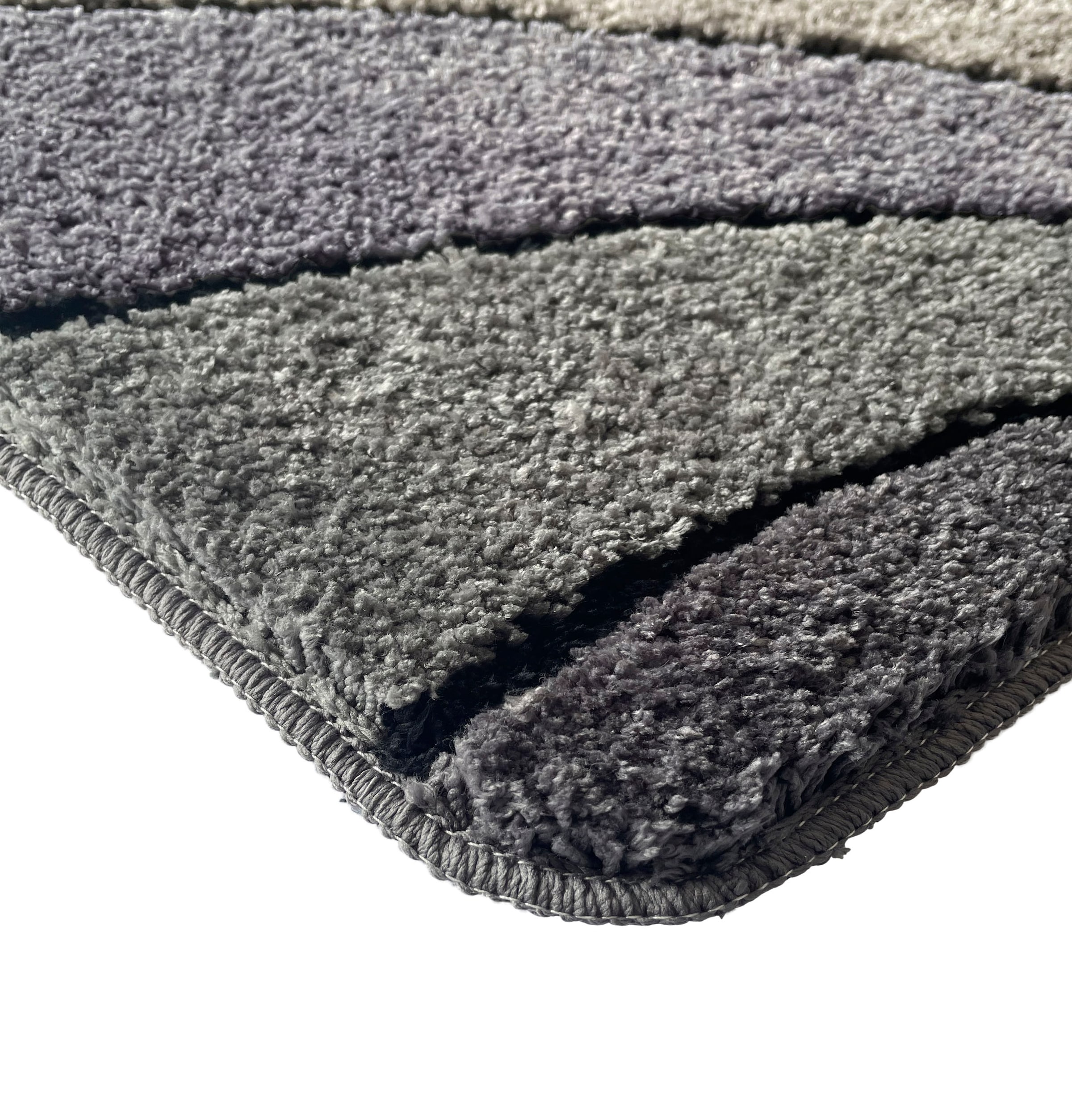 my home Badematte »Josie, Badvorleger, Badezimmer Teppich«, rutschhemmend beschichtet, fussbodenheizungsgeeignet-schnell trocknend-strapazierfähig, Badteppich, Badematten, rechteckig, rund & als 3-tlg. Set erhältlich