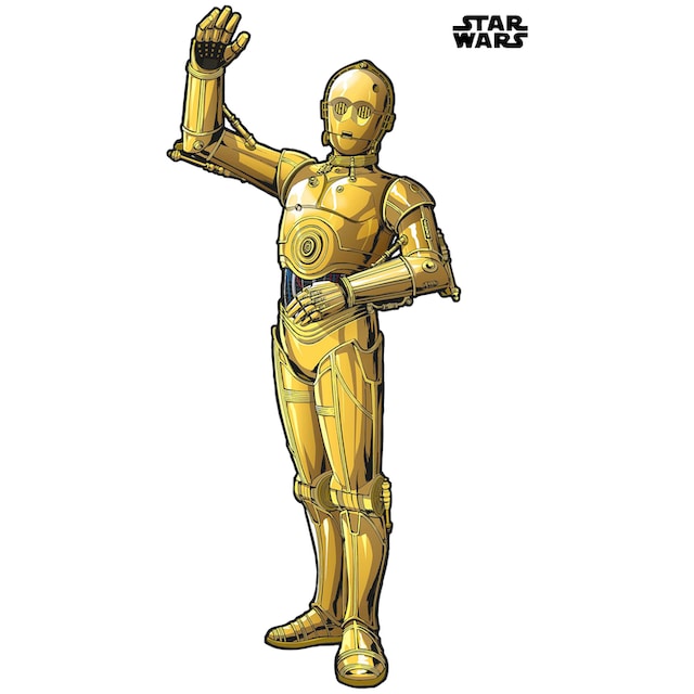 ✵ Komar Vliestapete »Star Wars XXL C-3PO«, 127x200 cm (Breite x Höhe),  selbstklebendes Vlies online entdecken | Jelmoli-Versand