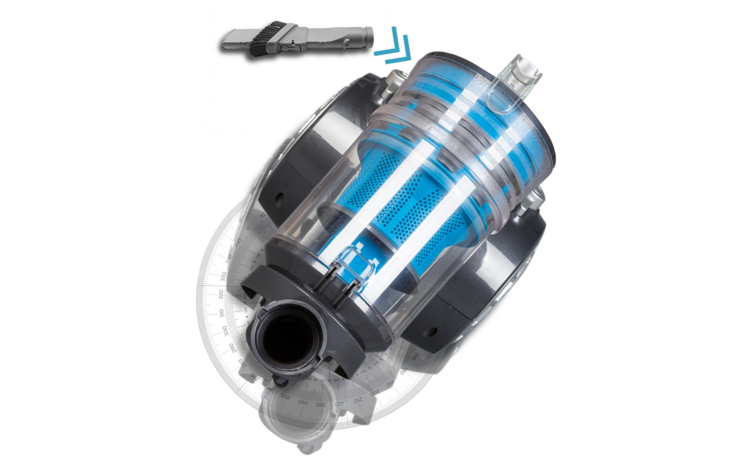 Bodenstaubsauger »EZIclean e.ziclean Turbo Eco Silent«, 900 W, beutellos