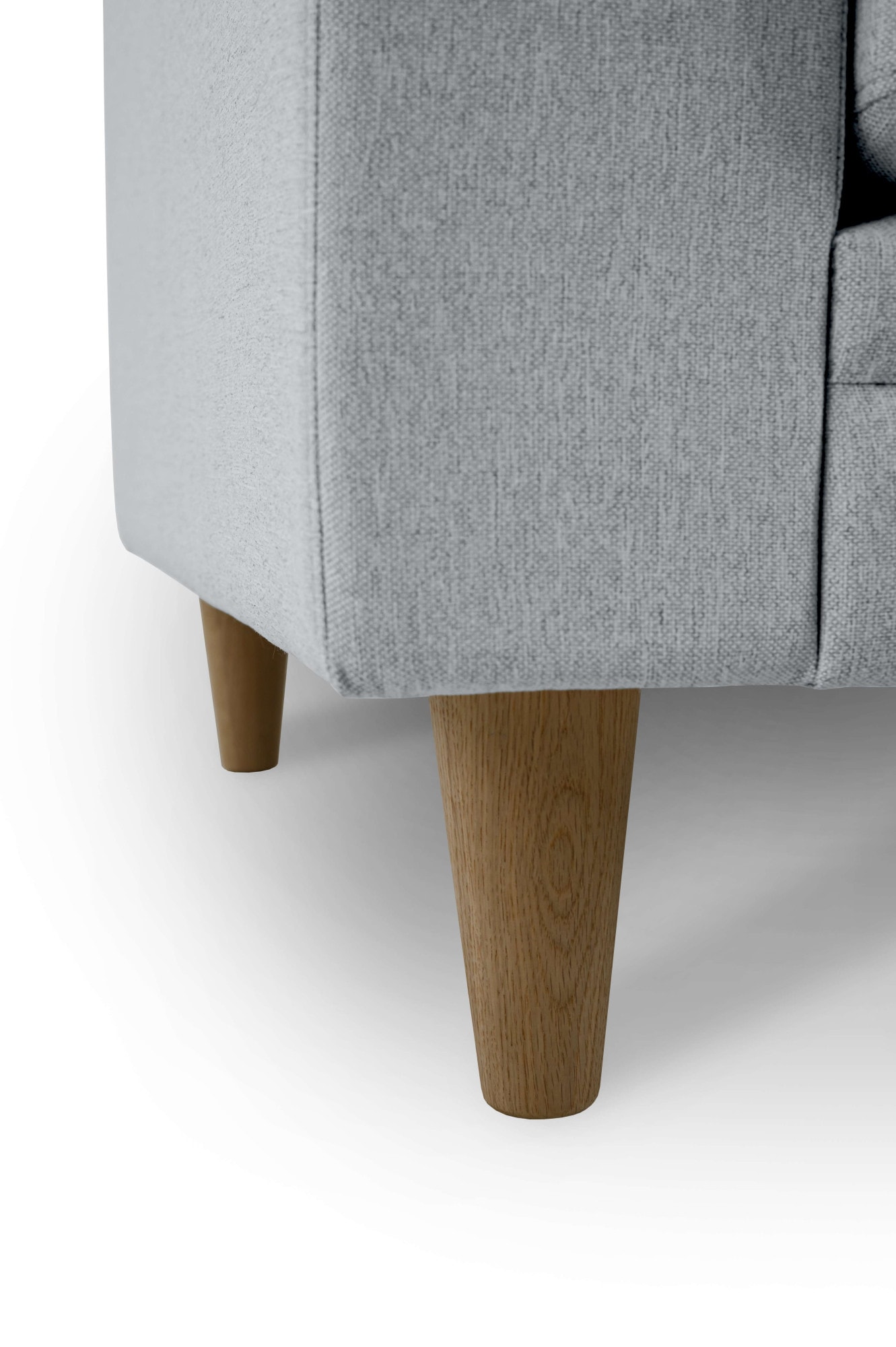 Home affaire Sessel »Arellano, Breite 93 cm«, klassisches Design, mit Massivholzfüssen, Webstoff fein