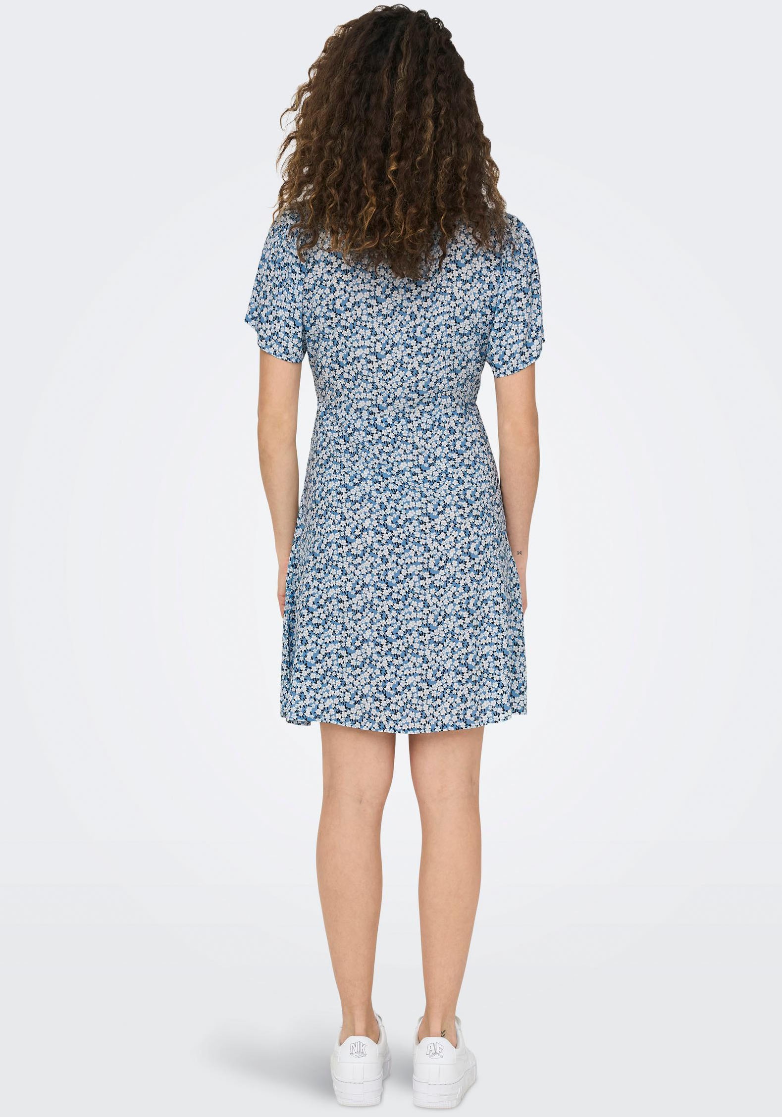 ONLY Minikleid »ONLEVIDA S/S SHORT DRESS WVN NOOS«, Sommerkleid
