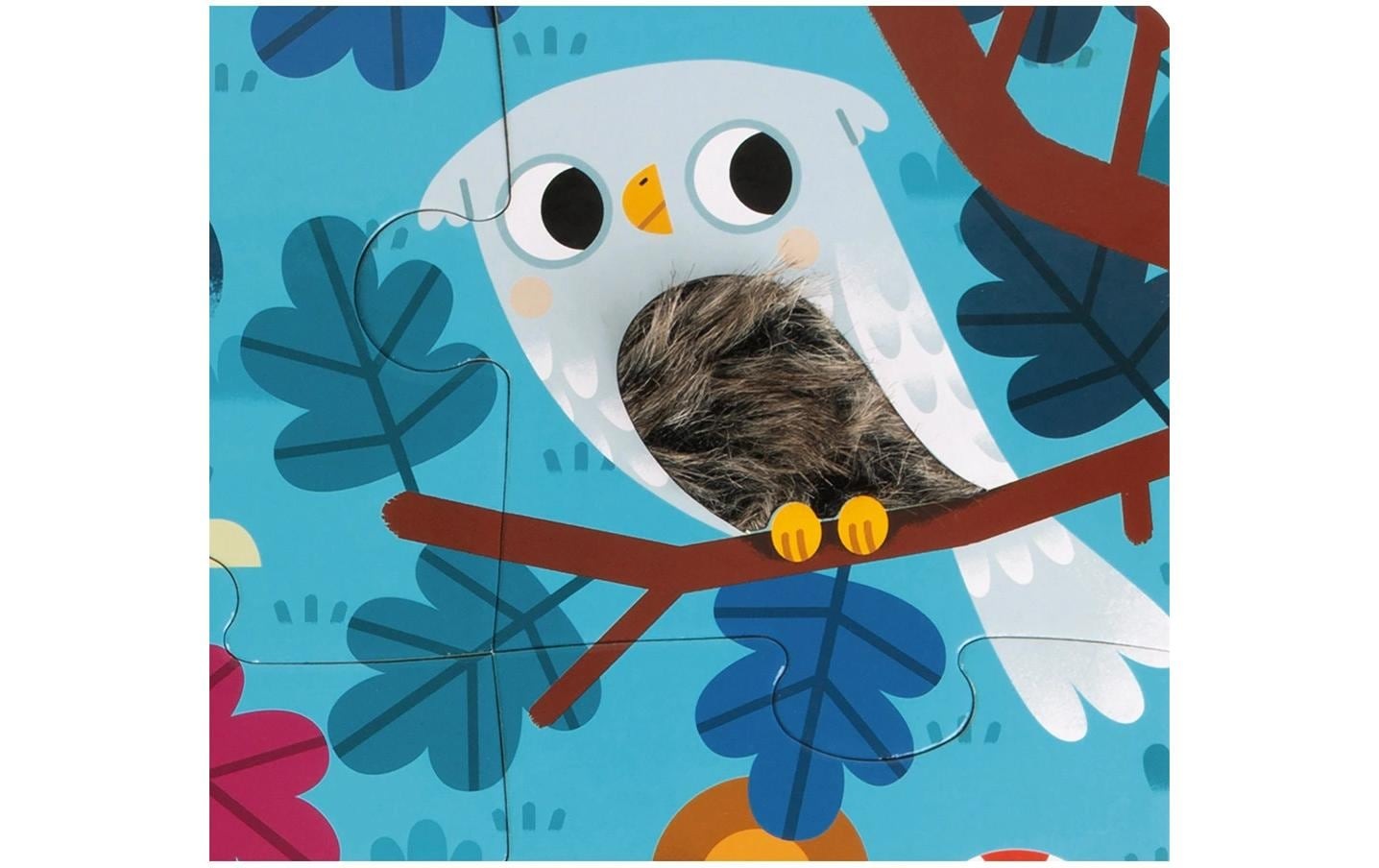 Janod Puzzle »Die Tiere im Wald«