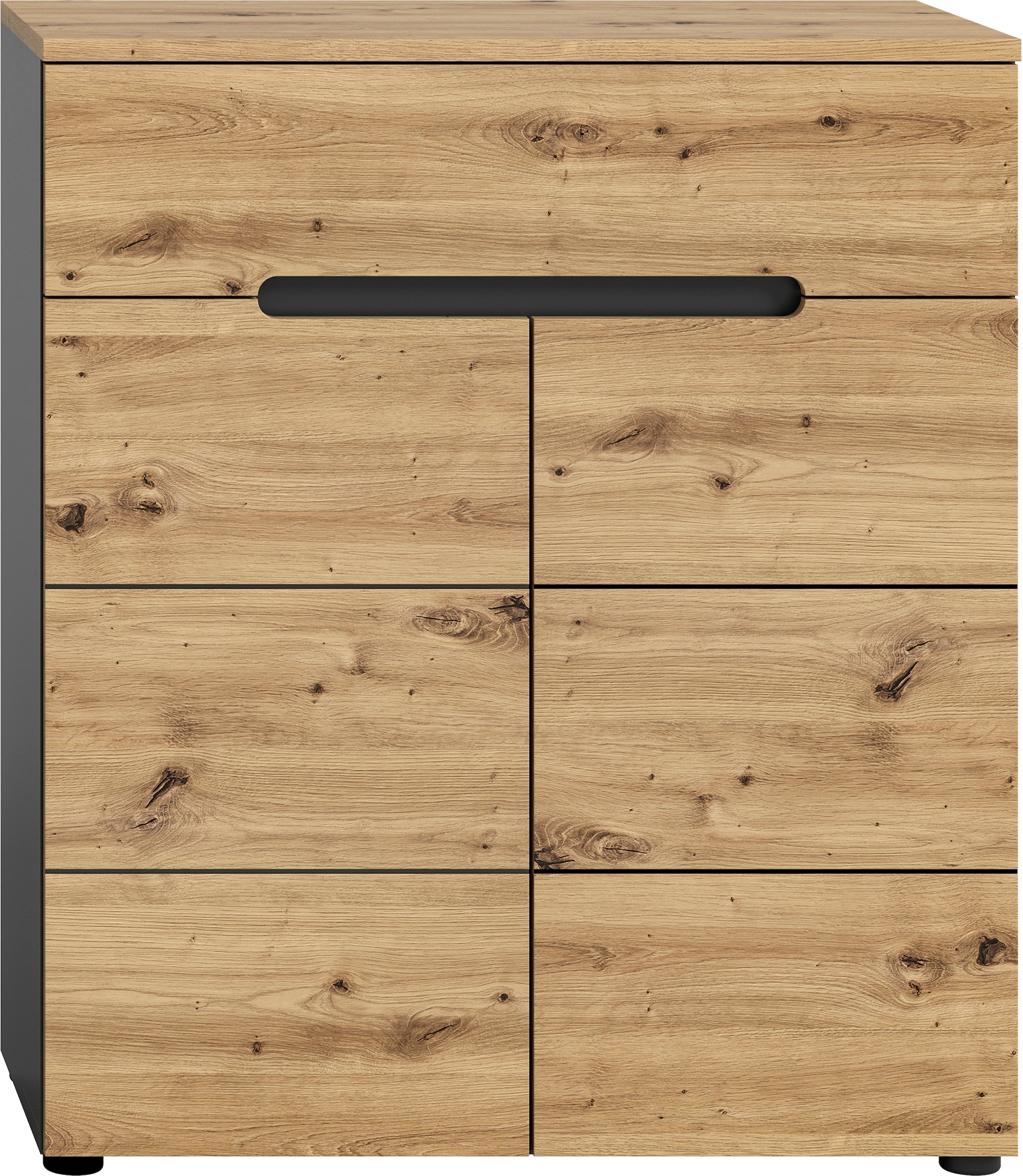 INOSIGN Schuhkommode »REHAT, TOPSELLER!, Breite 80cm, 2 Türen, 1 Schubkasten, 4 Fächer«, Schuhschrank, Kommode, Garderobenschrank, Anrichte