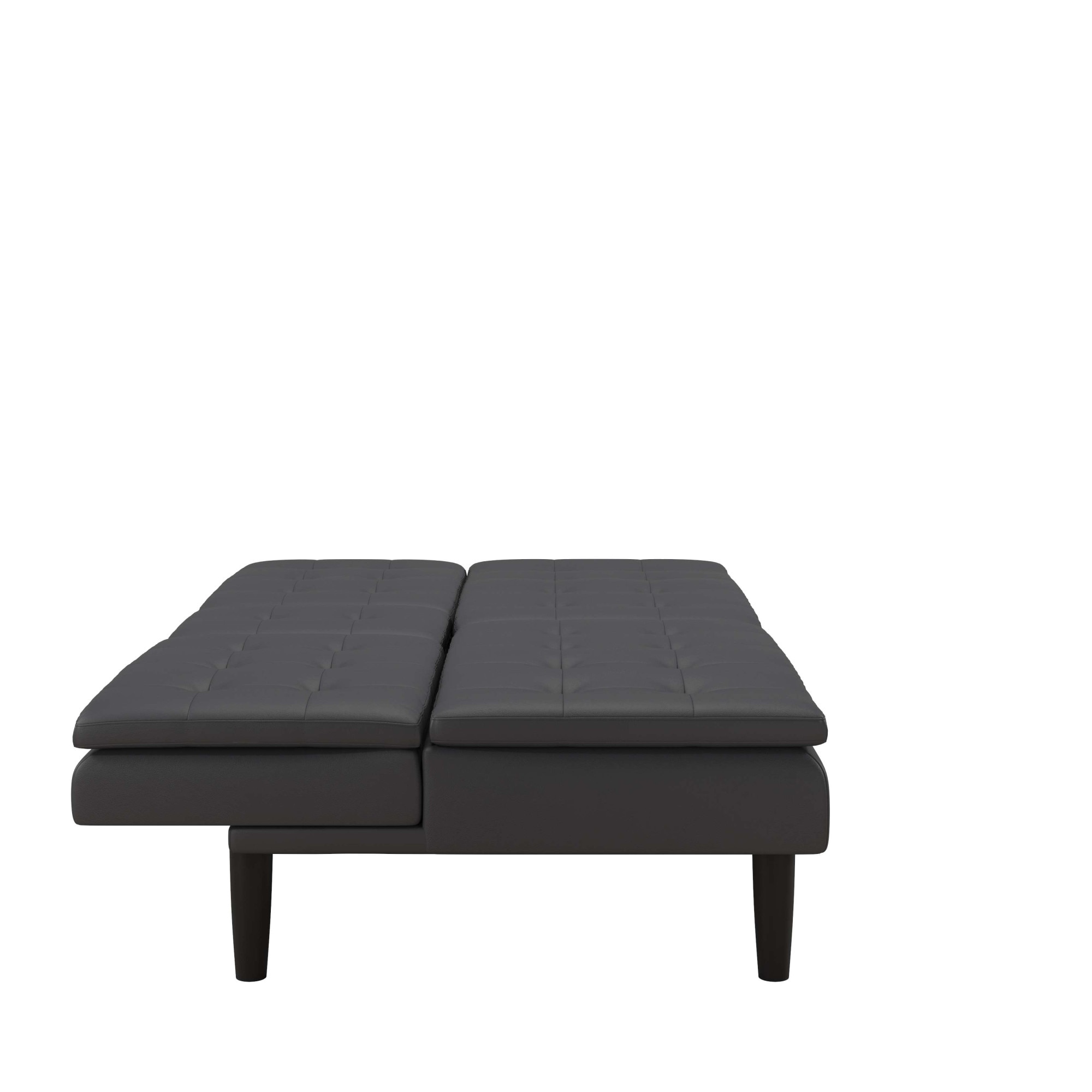 Dorel Home Schlafsofa »MAINE, Kinosofa mit Relax- und Bettfunktion, 2 Getränkehalter,«, Liegefläche 190 x 110 cm, Webstoff und Kunstleder