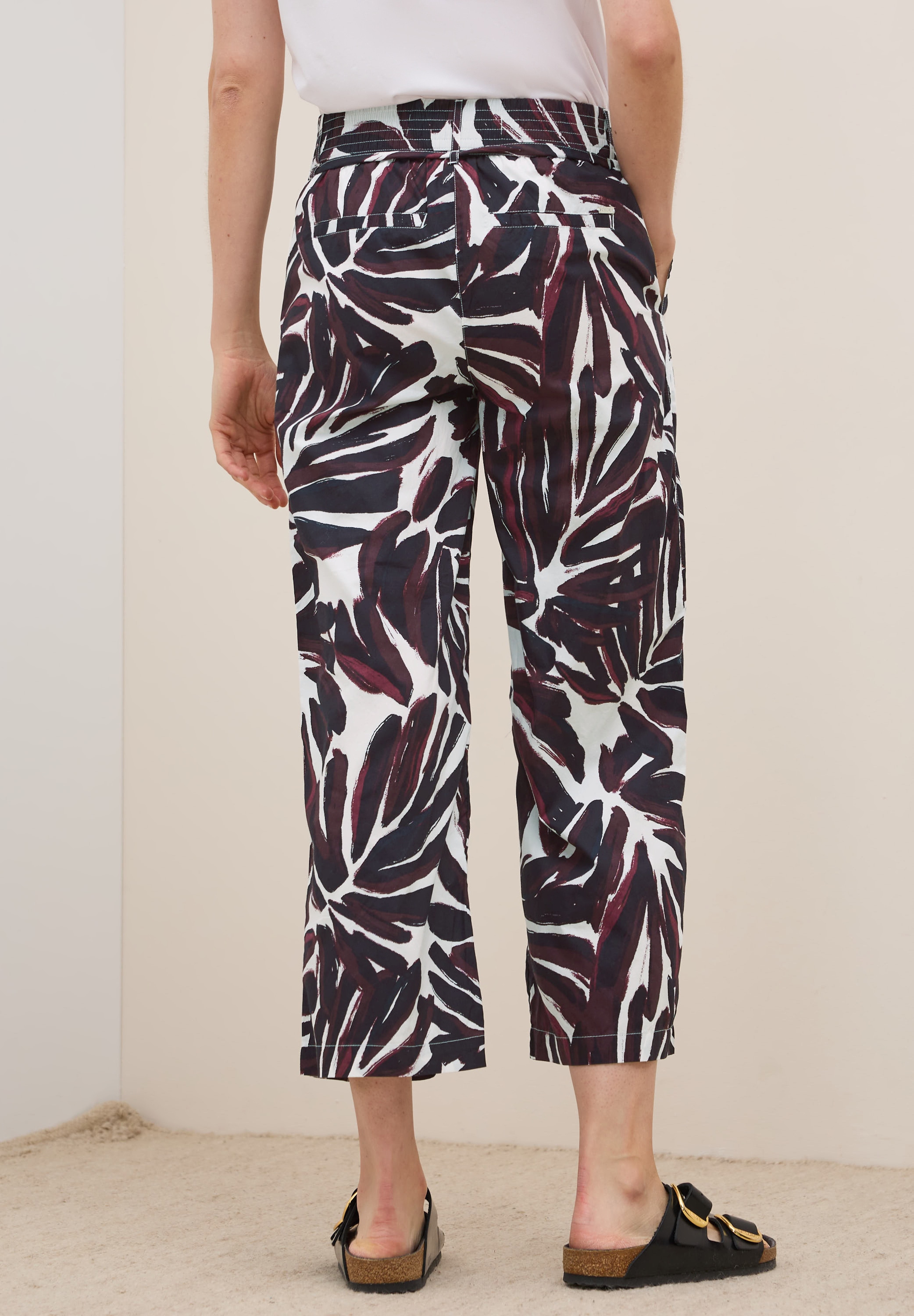 Cecil Stoffhose »Style NEELE«, Sommerhose mit grafischem Muster