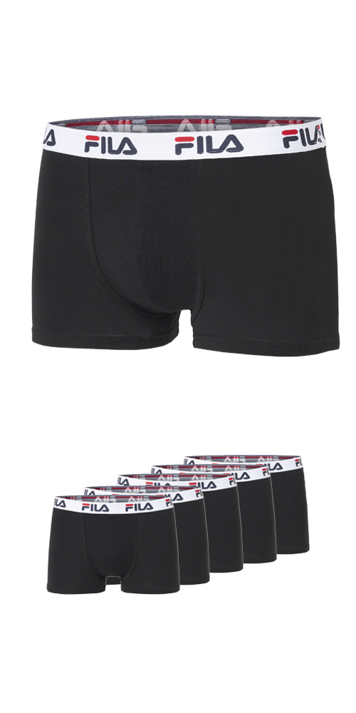 Fila Boxer »MAN BOXER SHORTS« 5er Pack, mit Logobund
