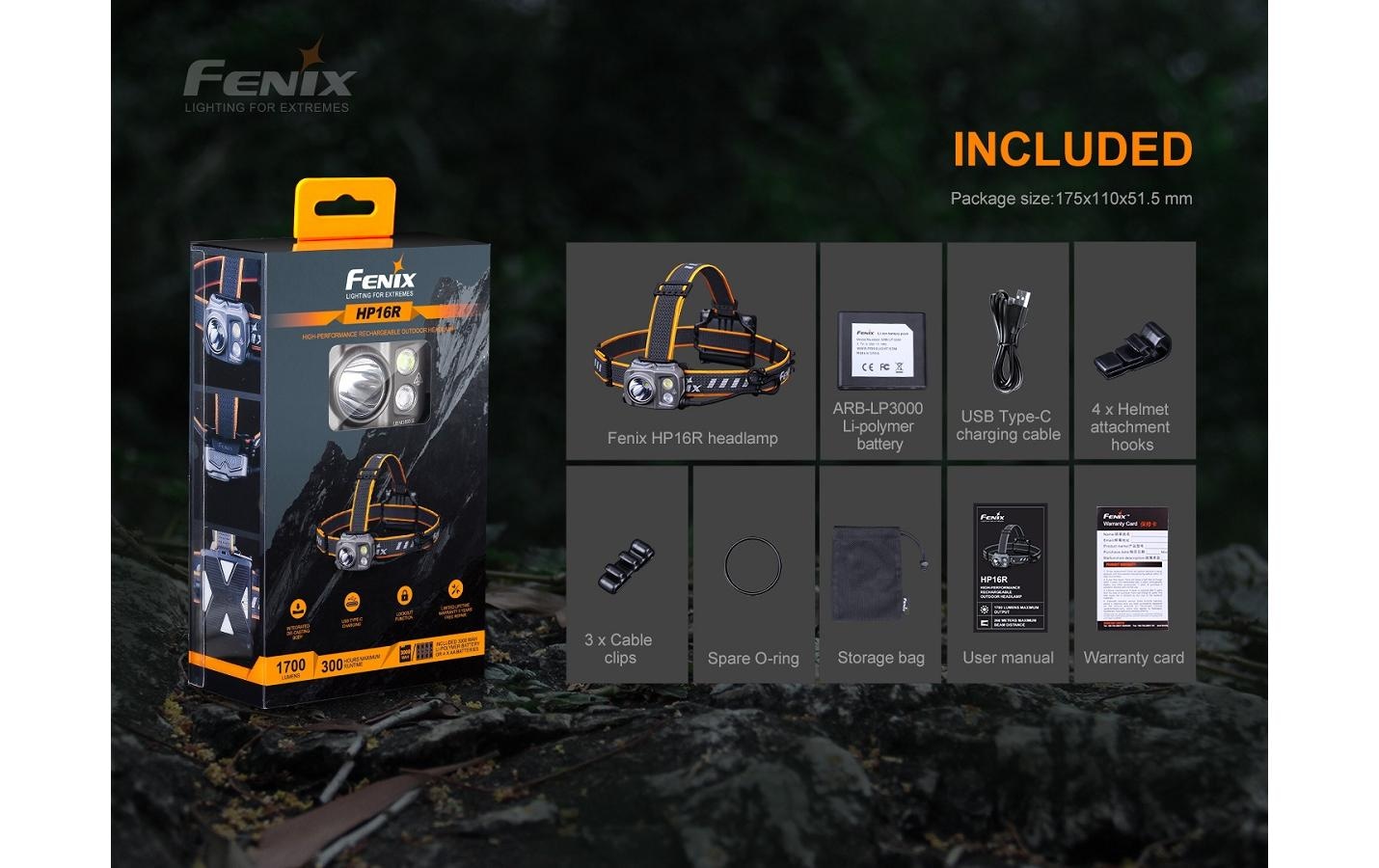 Fenix Stirnlampe »Stirnlampe HP16R«