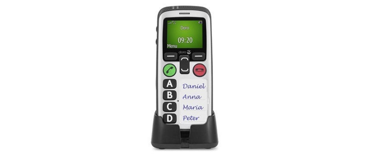 Doro Handy »Secure 580 IUP«, weiss