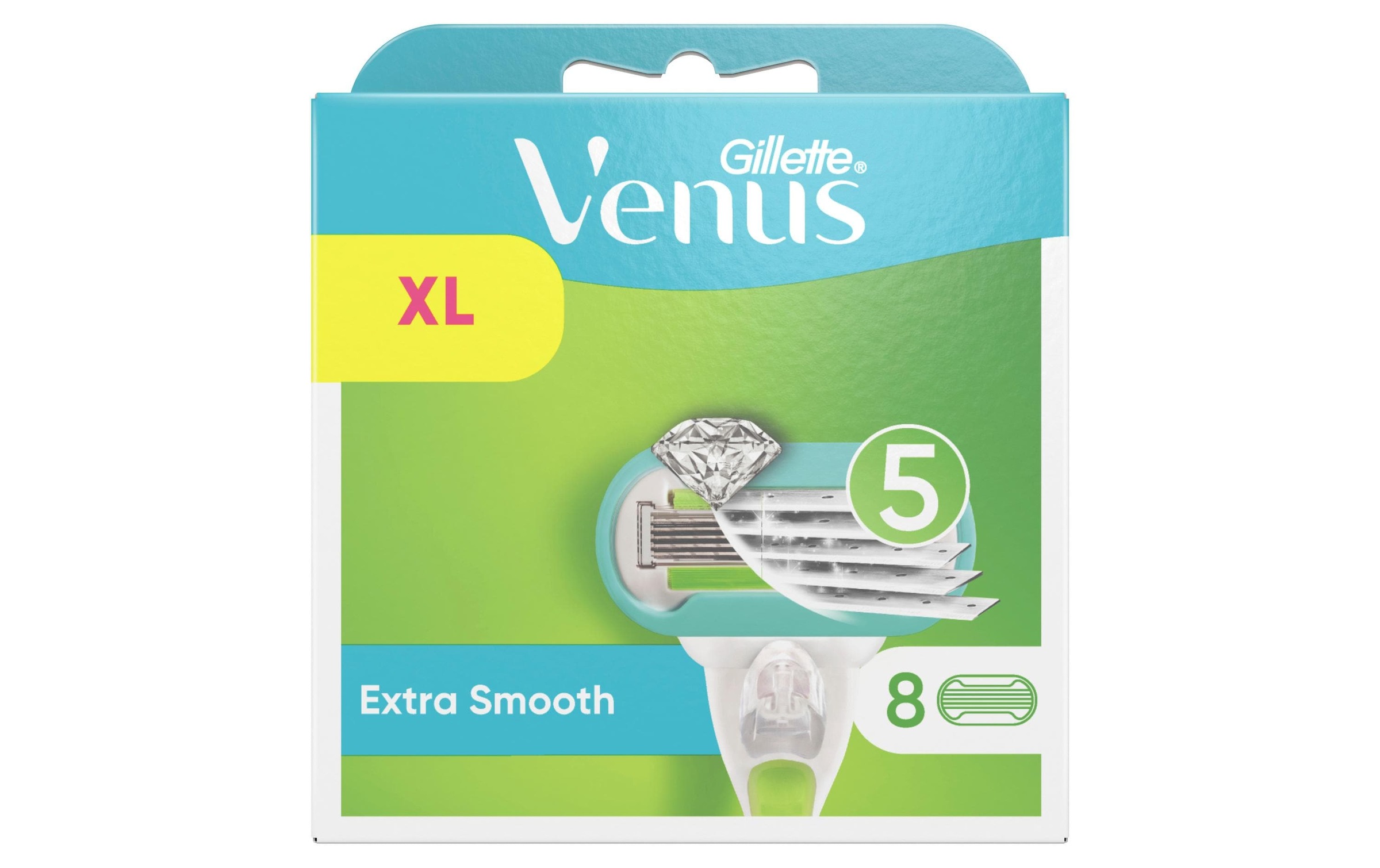 Gillette Venus Rasierklingen »Venus Extra Smooth«, (8 tlg.)