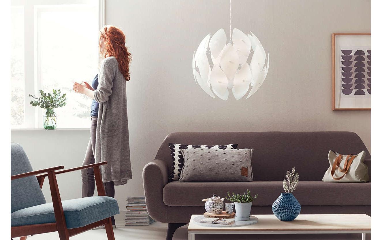 Philips Pendelleuchte »myLiving Chiffon 60 cm 40933/31/PN«
