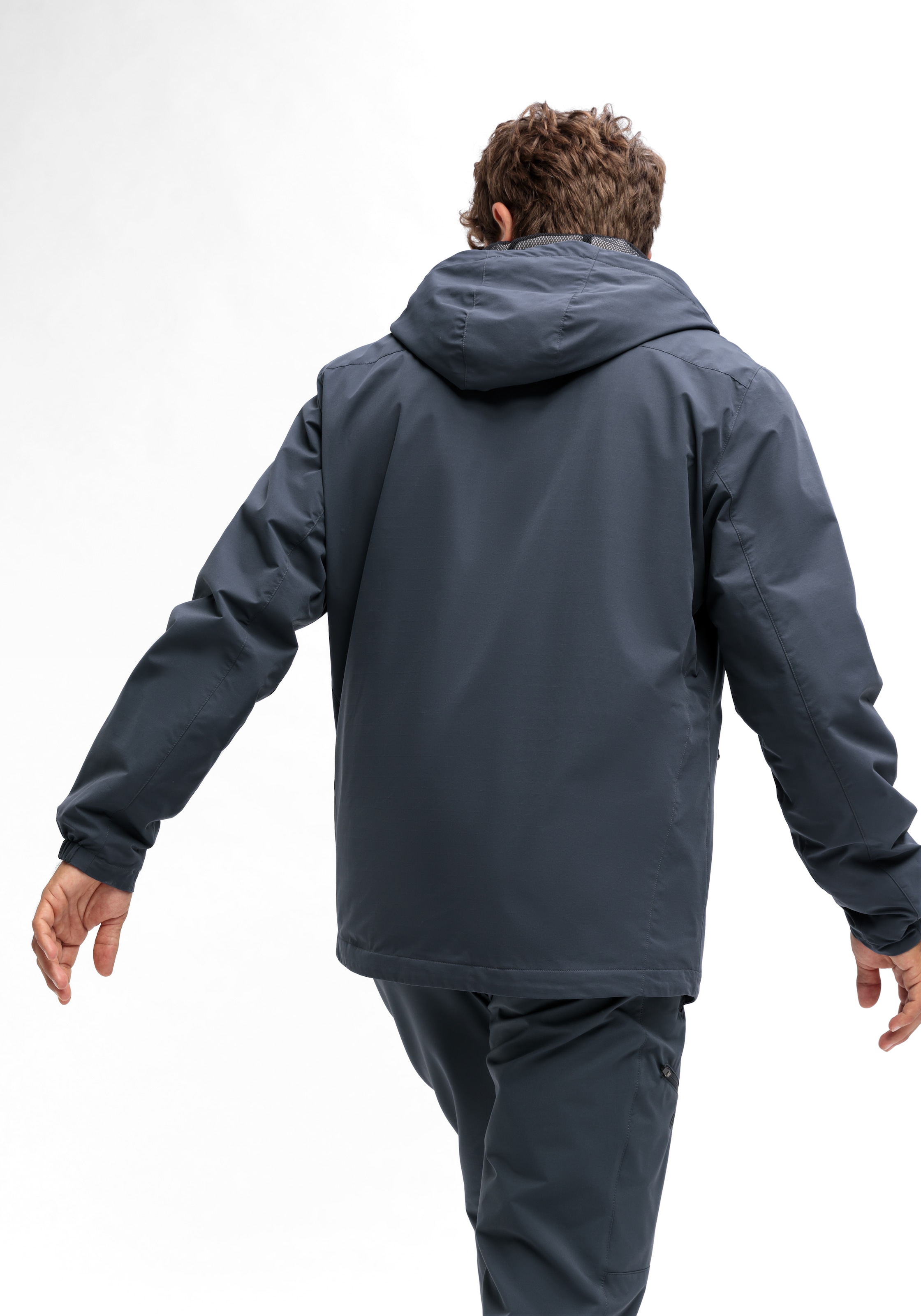 Maier Sports Outdoorjacke »ArorA Loop M«, Herren Jacke wasserdicht, Funktionsjacke 3 Taschen aussen + Innentasche