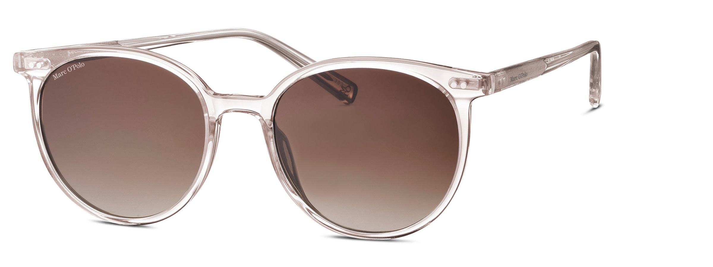 Marc O'Polo Sonnenbrille »Modell 506164« Form Panto, Logoschriftzug auf Bügel, Kunststofffassung