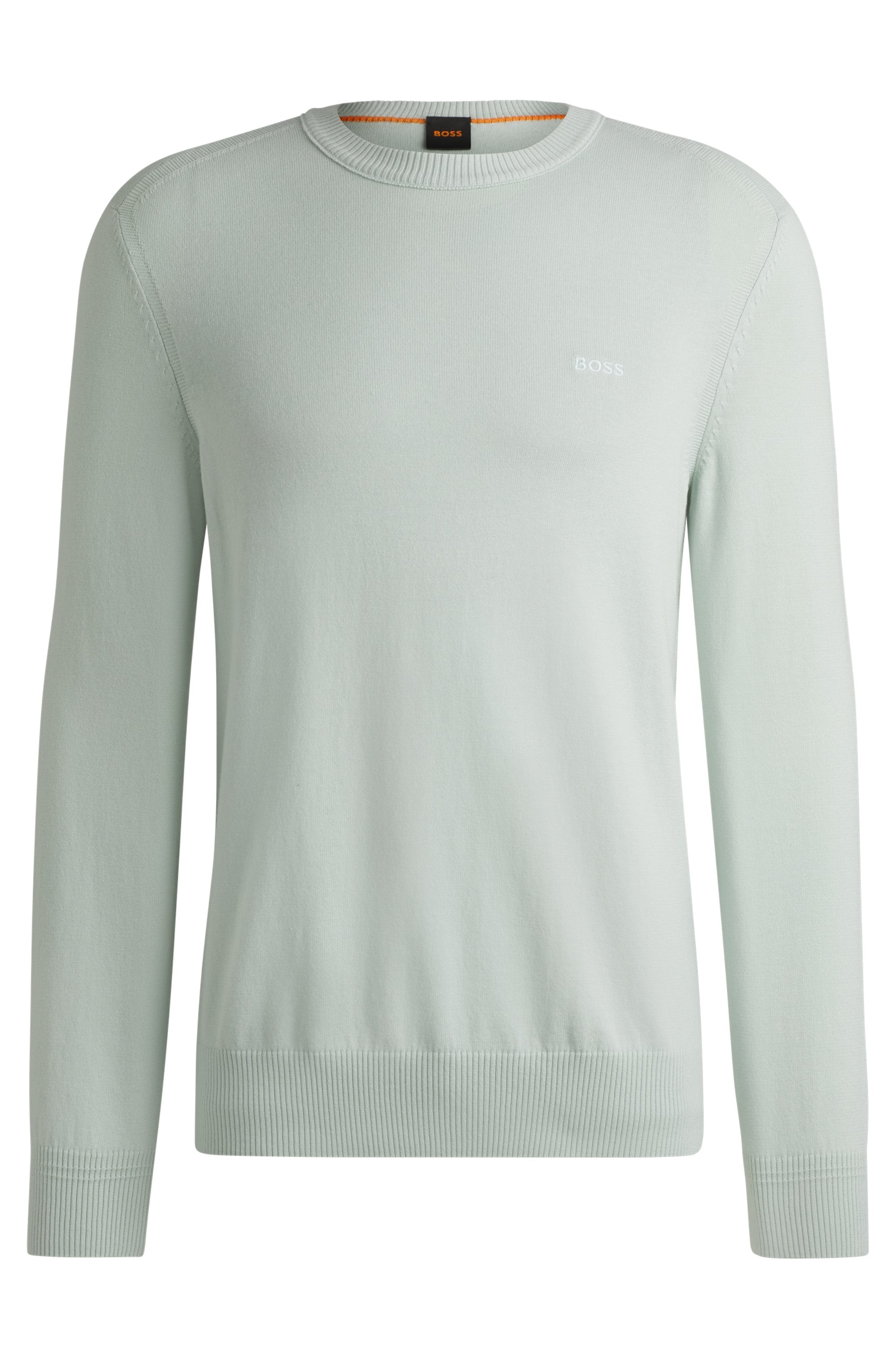 BOSS ORANGE Strickpullover »Asac«, mit Logostickerei auf der Brust