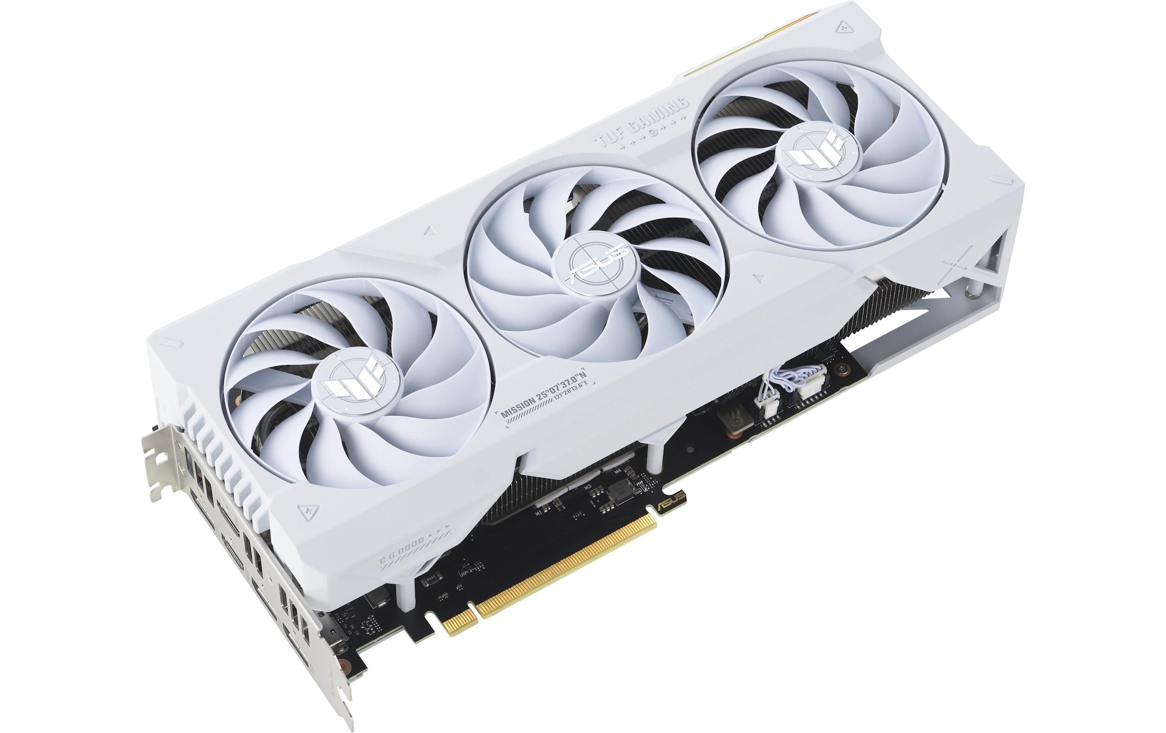 Asus Grafikkarte »TUF GeForce RTX 4070 Ti Super White OC Ed. 16 GB«, 16 GB, GDDR6X