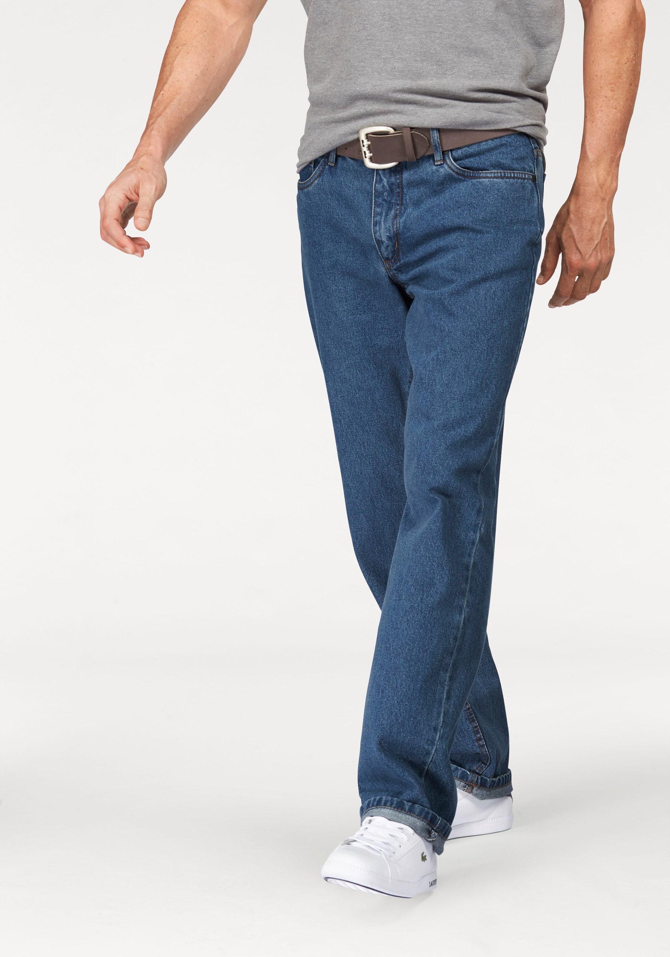 Regular-fit-Jeans »James«, regular fit, gerades Bein, Five-Pocket-Form, normale Leibhöhe