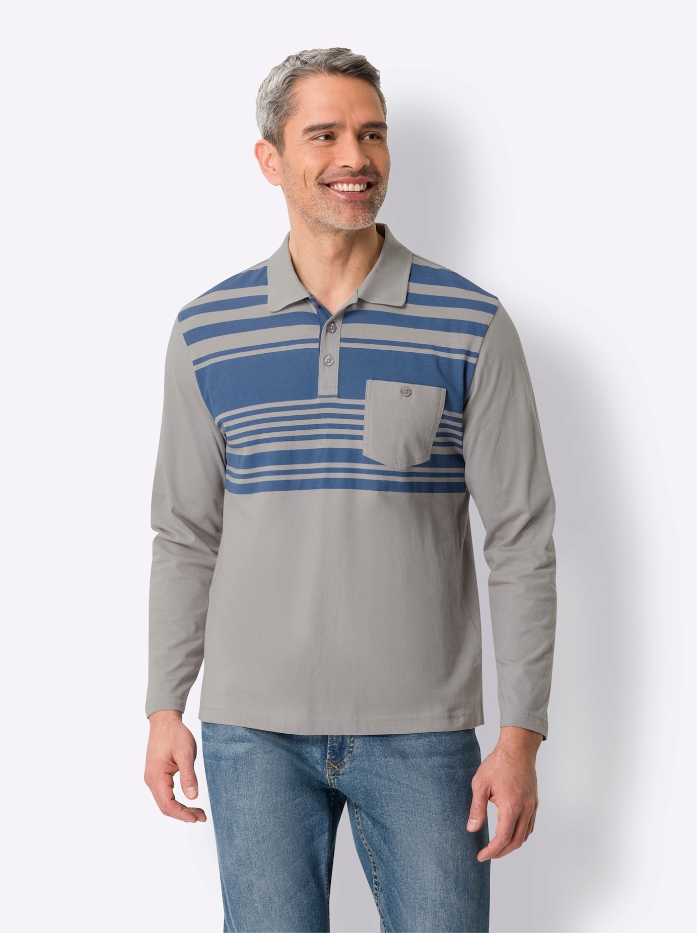 Classic Poloshirt »Langarm-Poloshirt« 1 Stk.