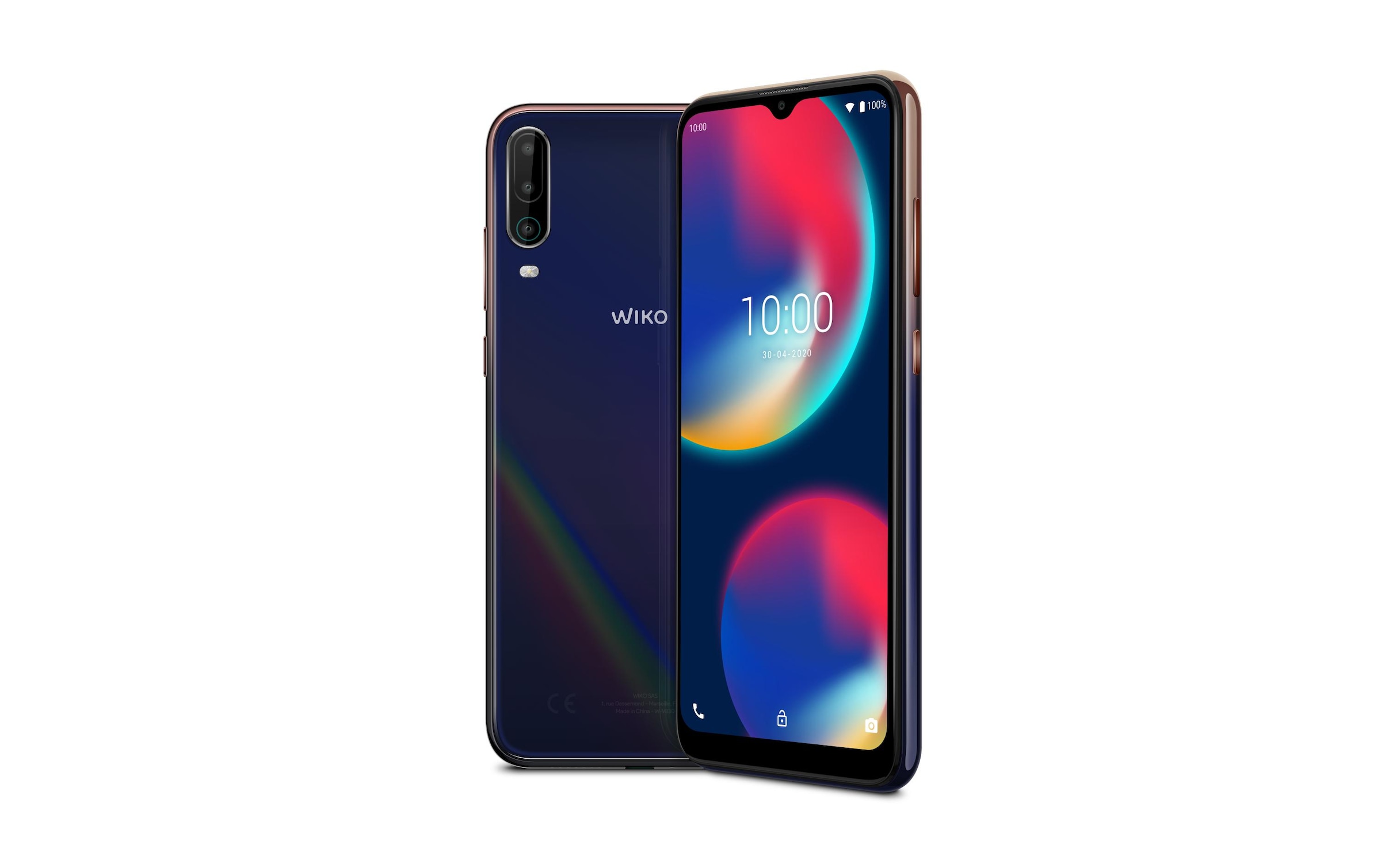 WIKO Smartphone »View 4 Cosmic«, cosmic blue