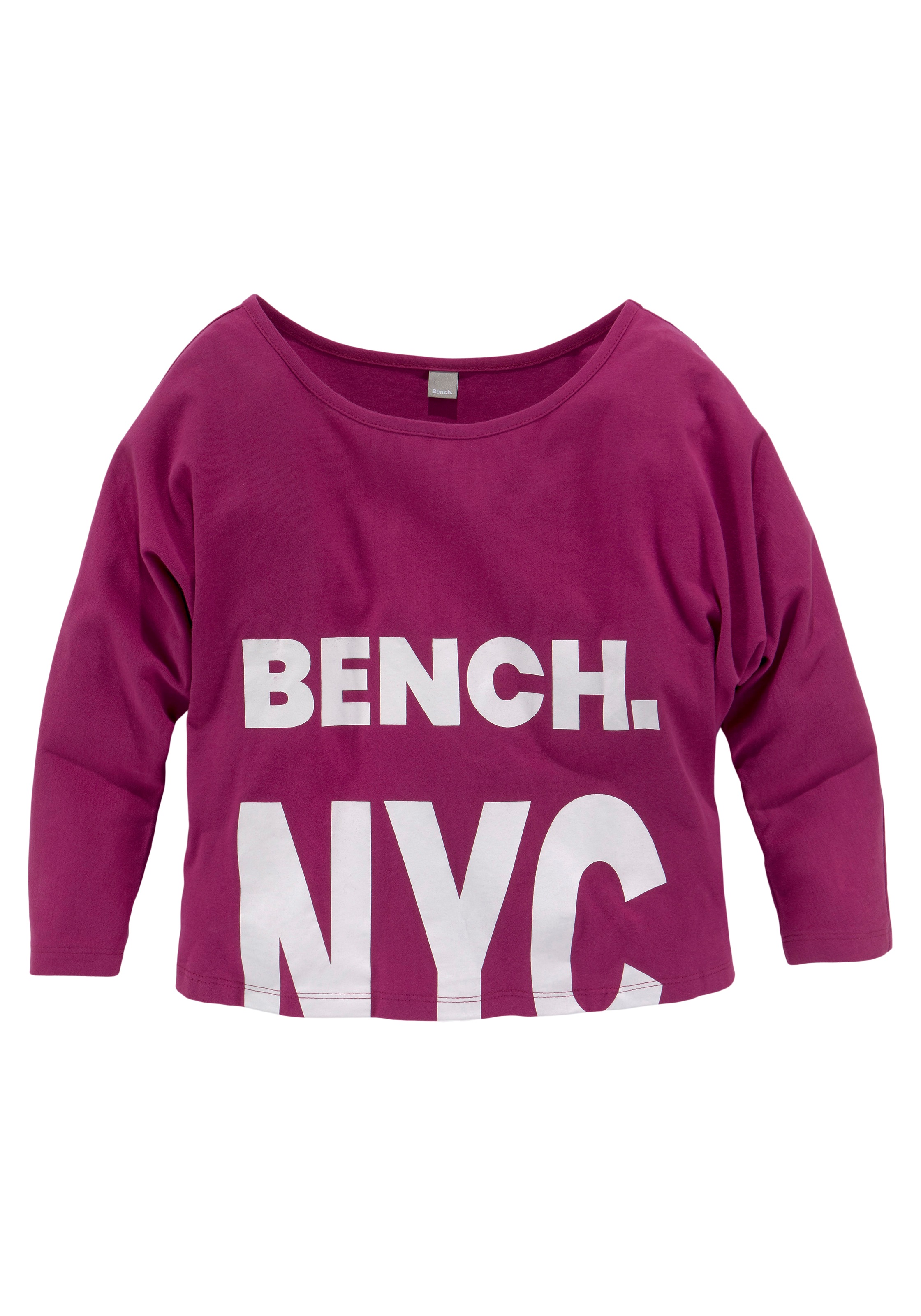 Bench. acheter tlg., NYC«, »BENCH Top) mit 2 3/4-Arm-Shirt (Set,