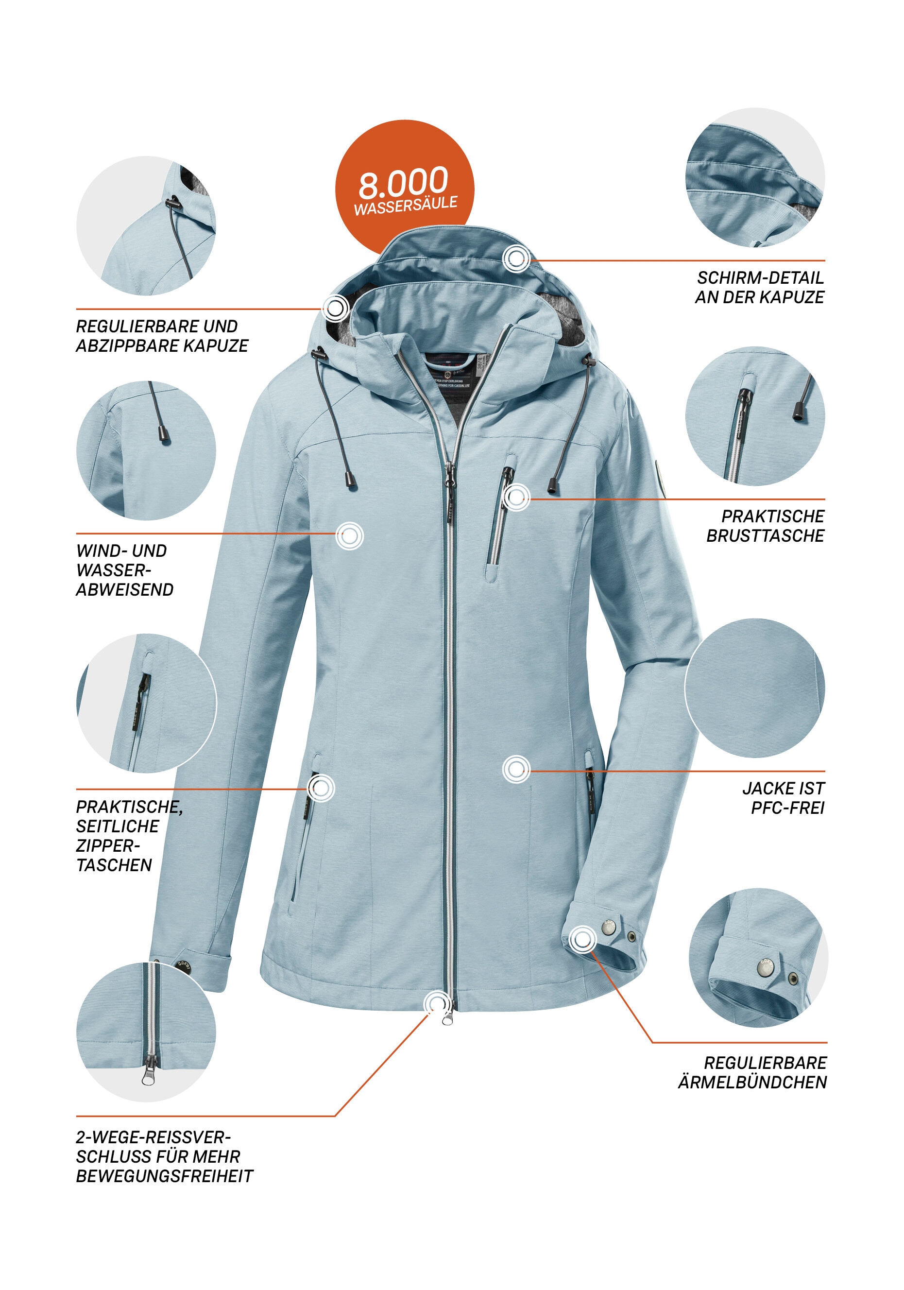 G.I.G.A. DX by killtec Softshelljacke »GS 32 WMN SFTSHLL JCKT«