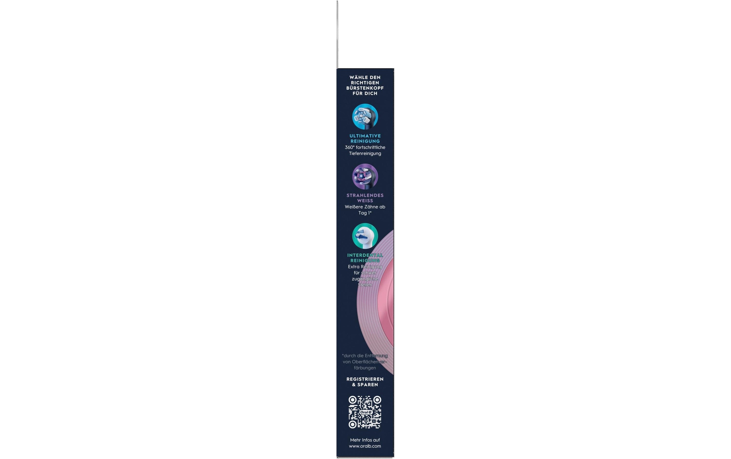 Oral-B Aufsteckbürste »iO Sanfte Reinigung 4 Stück«