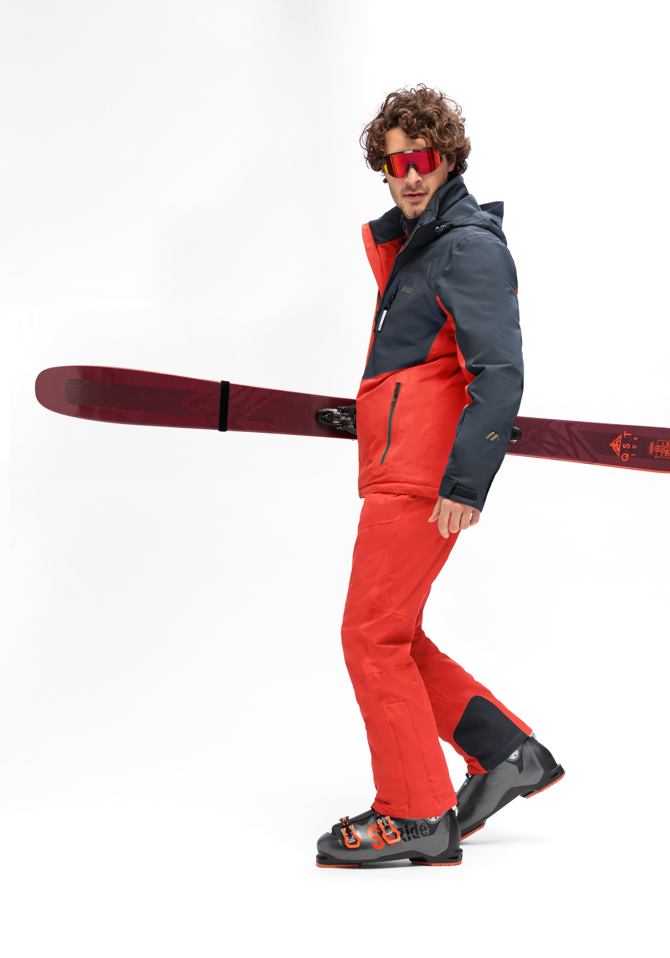 Maier Sports Skihose »Anton 2.1«, Herren Schneehose mit Hosenträgern, wind/wasserdicht, Regular Fit