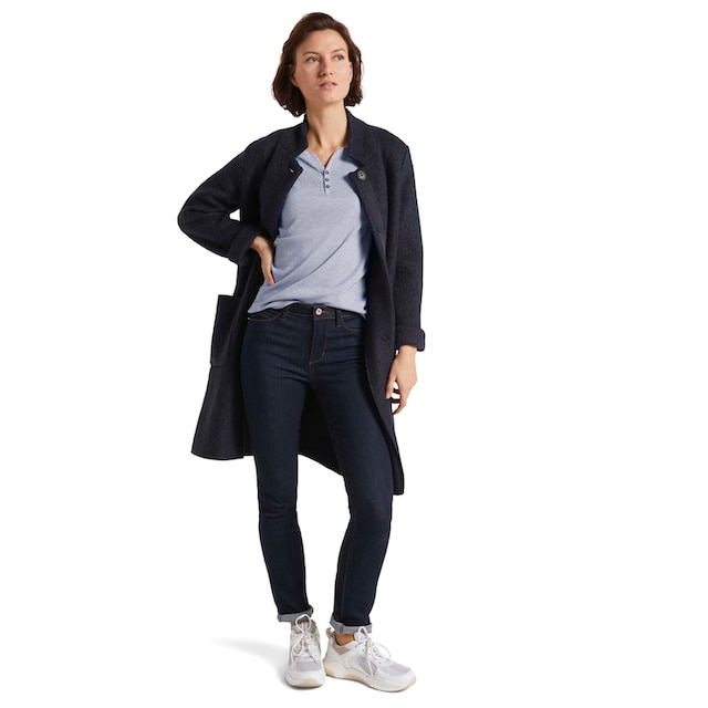 TOM TAILOR Langarmshirt »Tom Tailor Damen Henleyshirt«, mit mehrfarbigem  Design online shoppen bei Jelmoli-Versand Schweiz