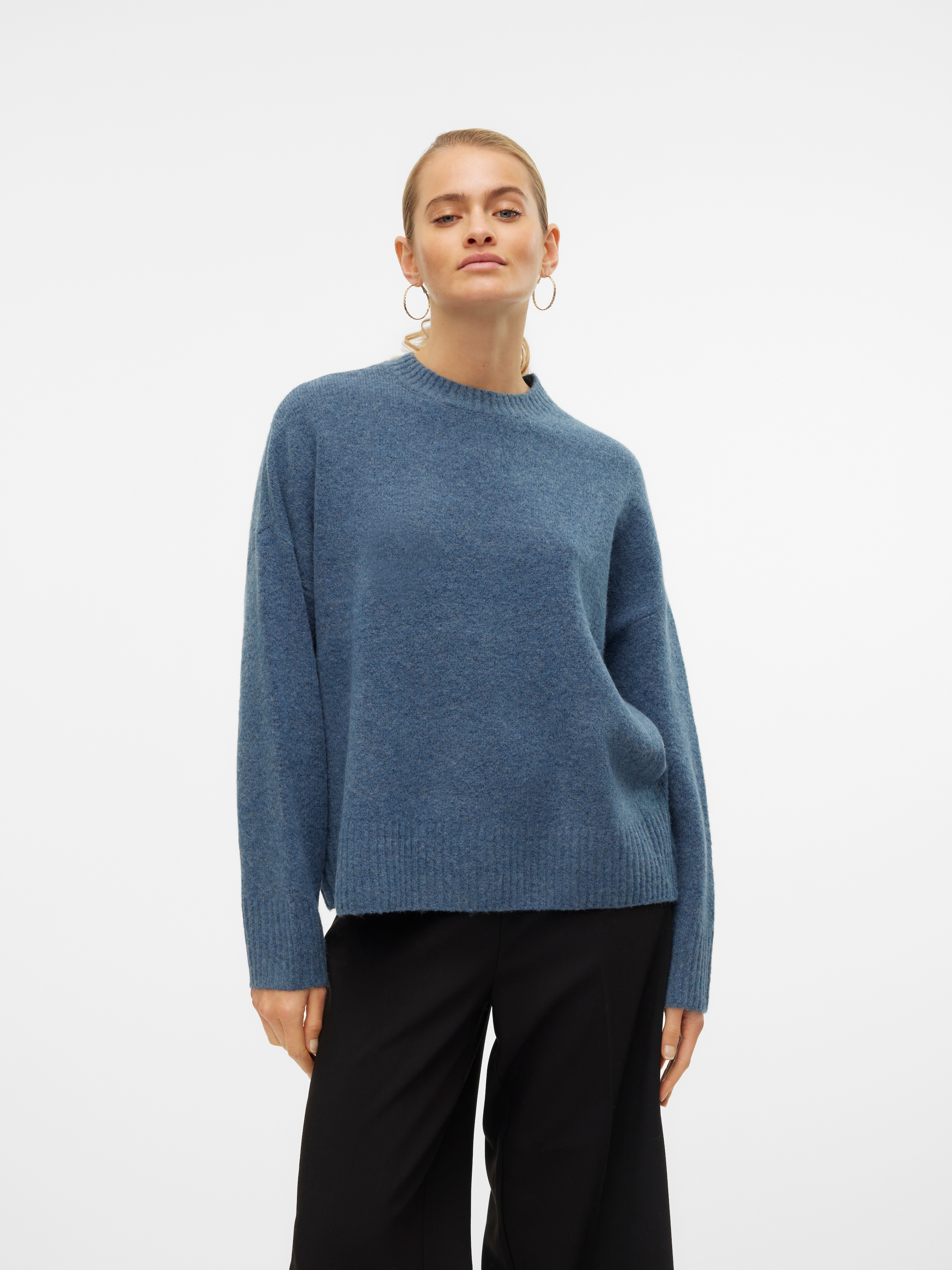 Strickpullover »VMBOOM LS O-NECK PULLOVER GA NOOS«