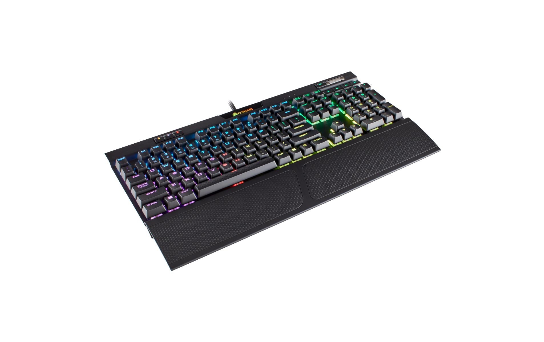 Corsair Gaming-Tastatur »K70 RGB MK,2 Rapidfire Cherry MX Speed«, (Ziffernblock)