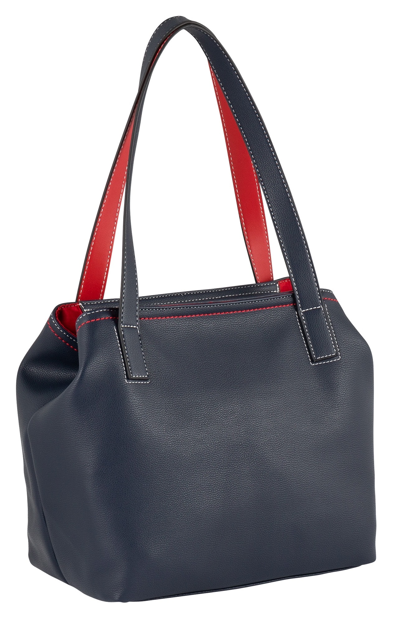 TOM TAILOR Shopper »Miri Mare«, maritimer Stil mit Kontrastnähten und durchdachten Farbakzenten