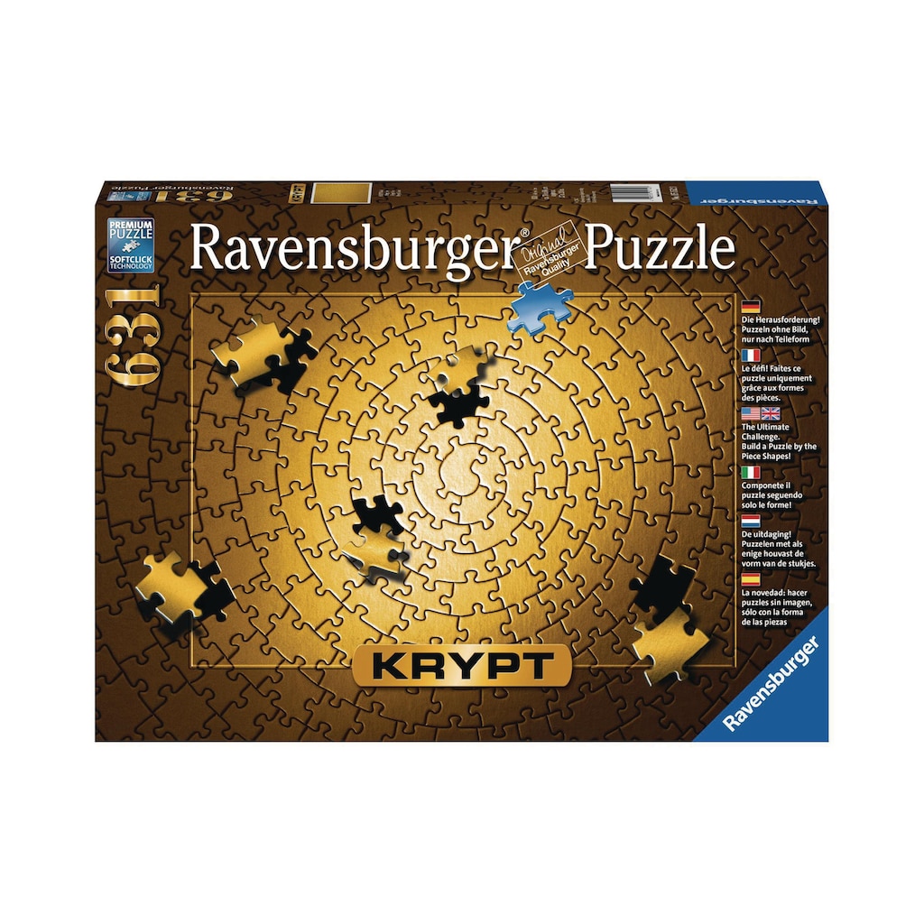 Ravensburger Puzzle »Krypt Goldfarben«