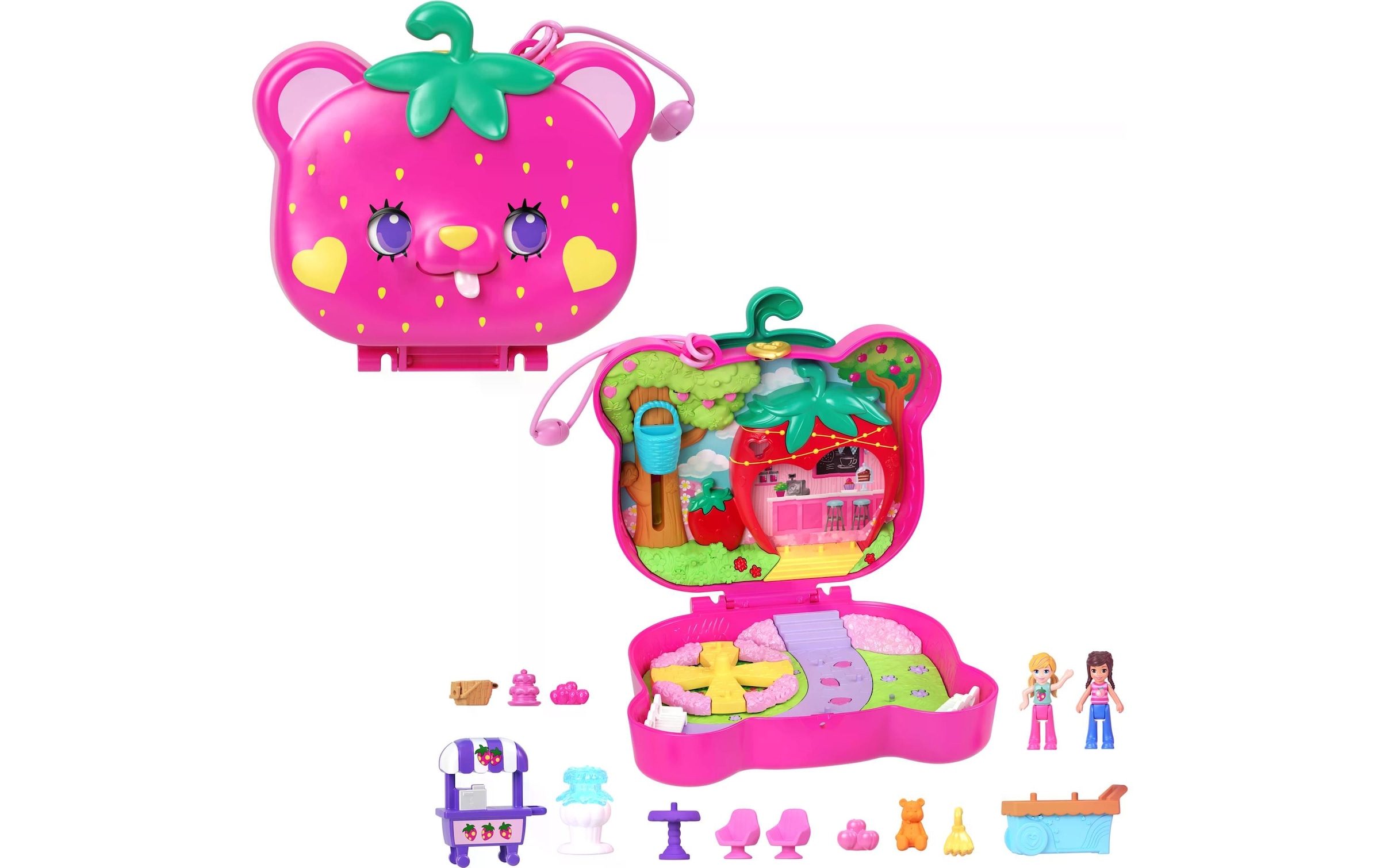 Polly Pocket Spielwelt »Polly Pocket Straw-Beary Patch«