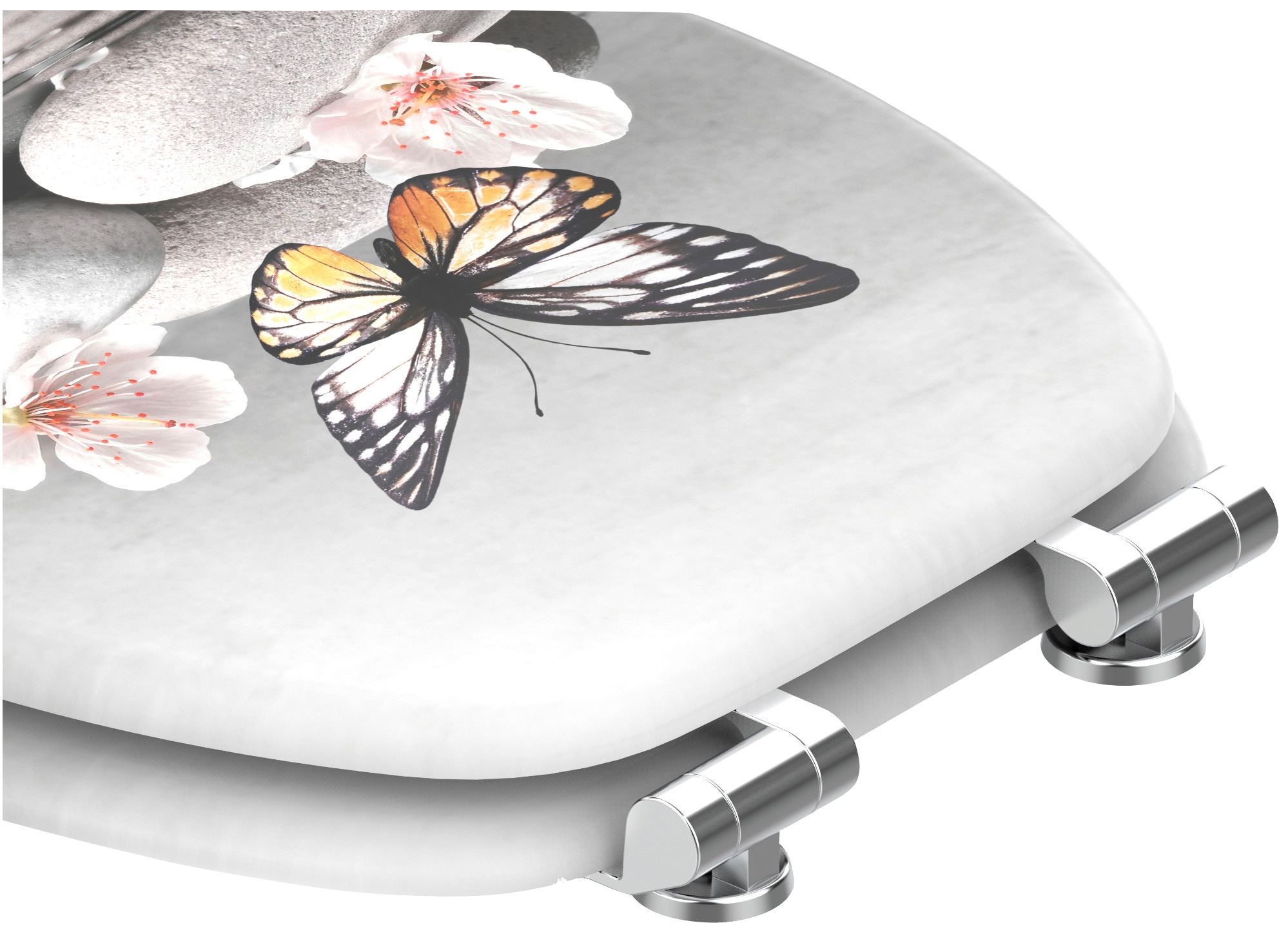 Sanilo WC-Sitz »Vanesa«, mit Absenkautomatik, BxL: 37,7 x 42,0 - 47,0 cm