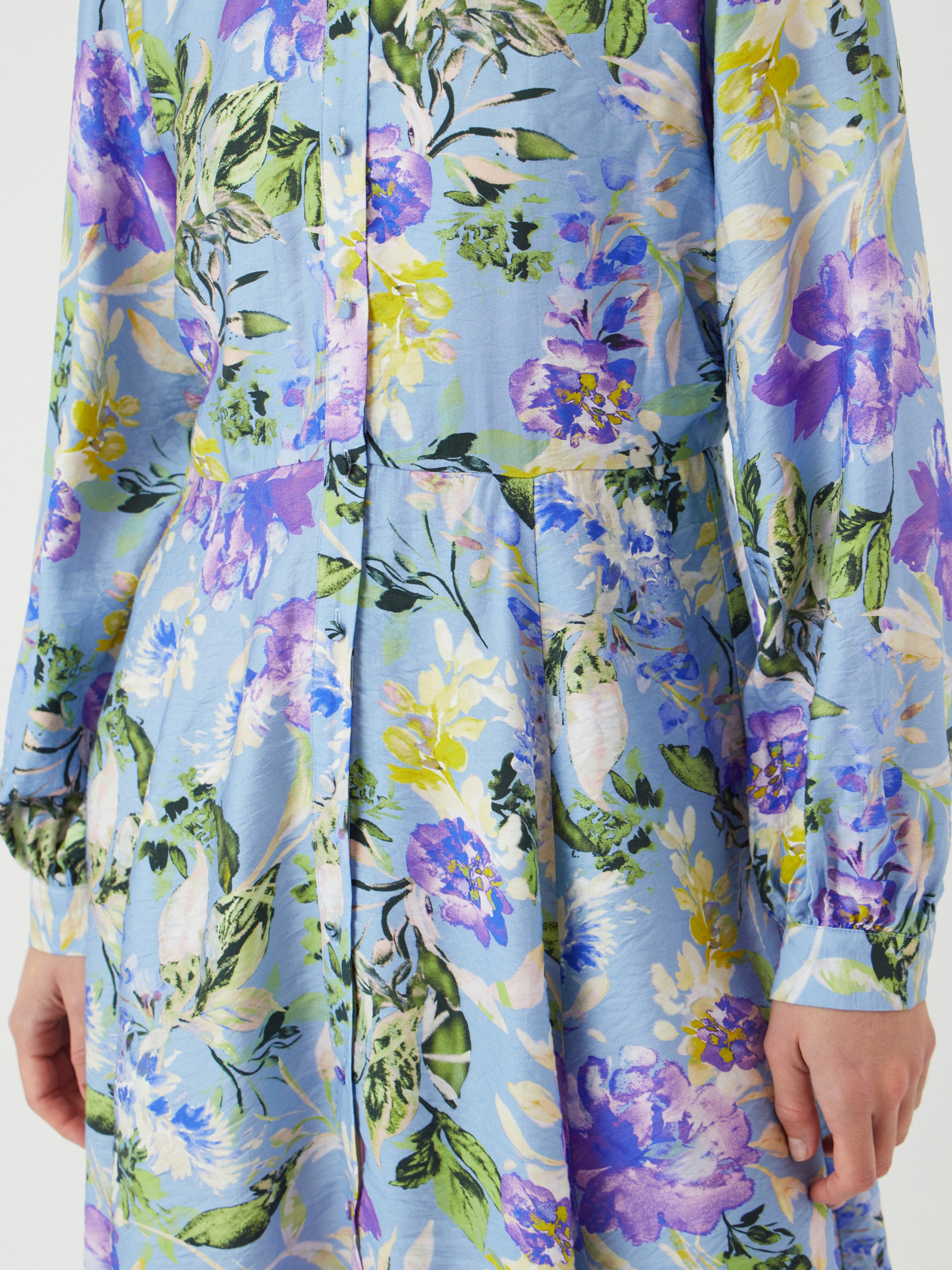 Y.A.S Hemdblusenkleid »YASKAYA LS SHIRT DRESS S. NOOS«, Sommerkleid