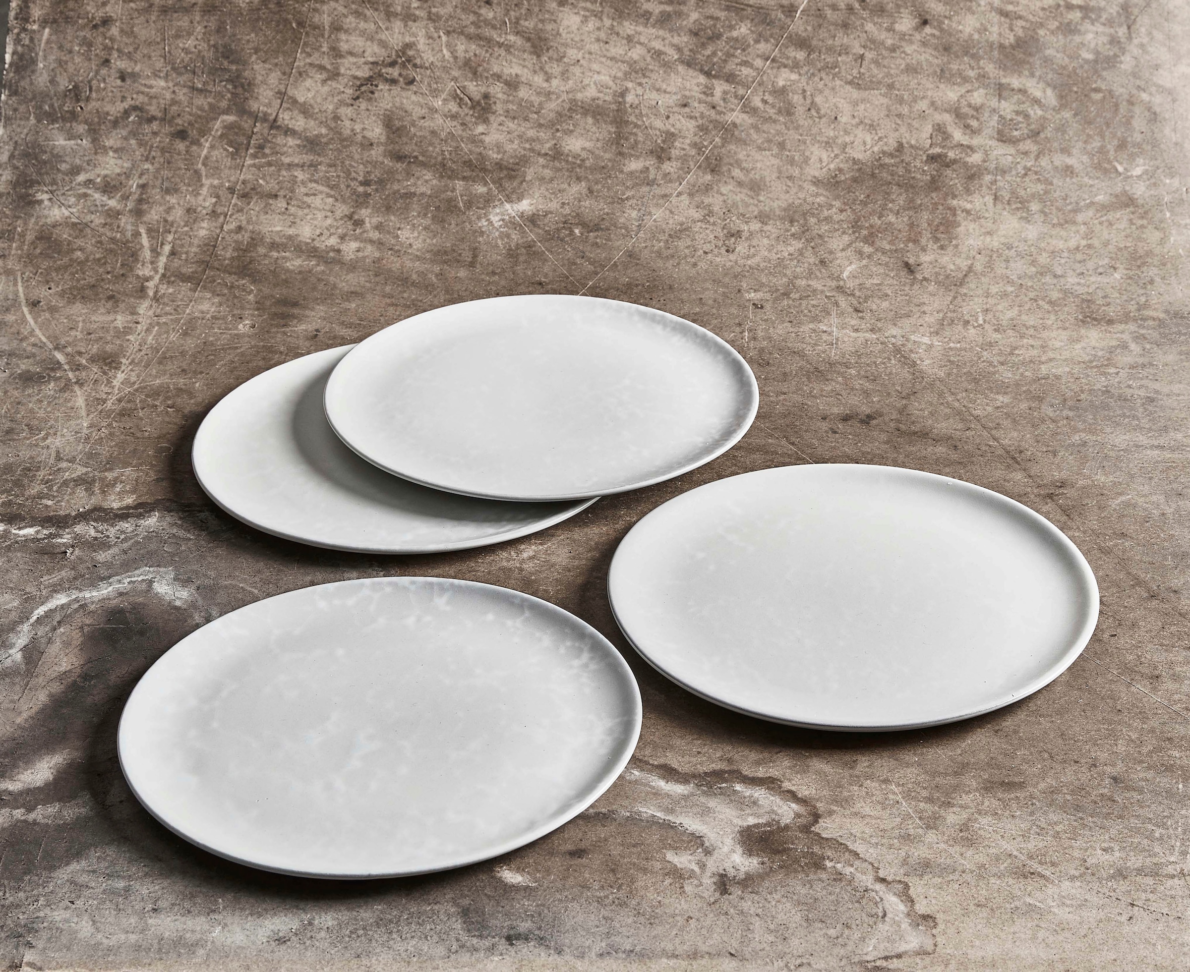 aida RAW Frühstücksteller »Arctic White«, (Set, 6 St.), Steinzeug, Ø 23 cm  online bestellen | Jelmoli-Versand