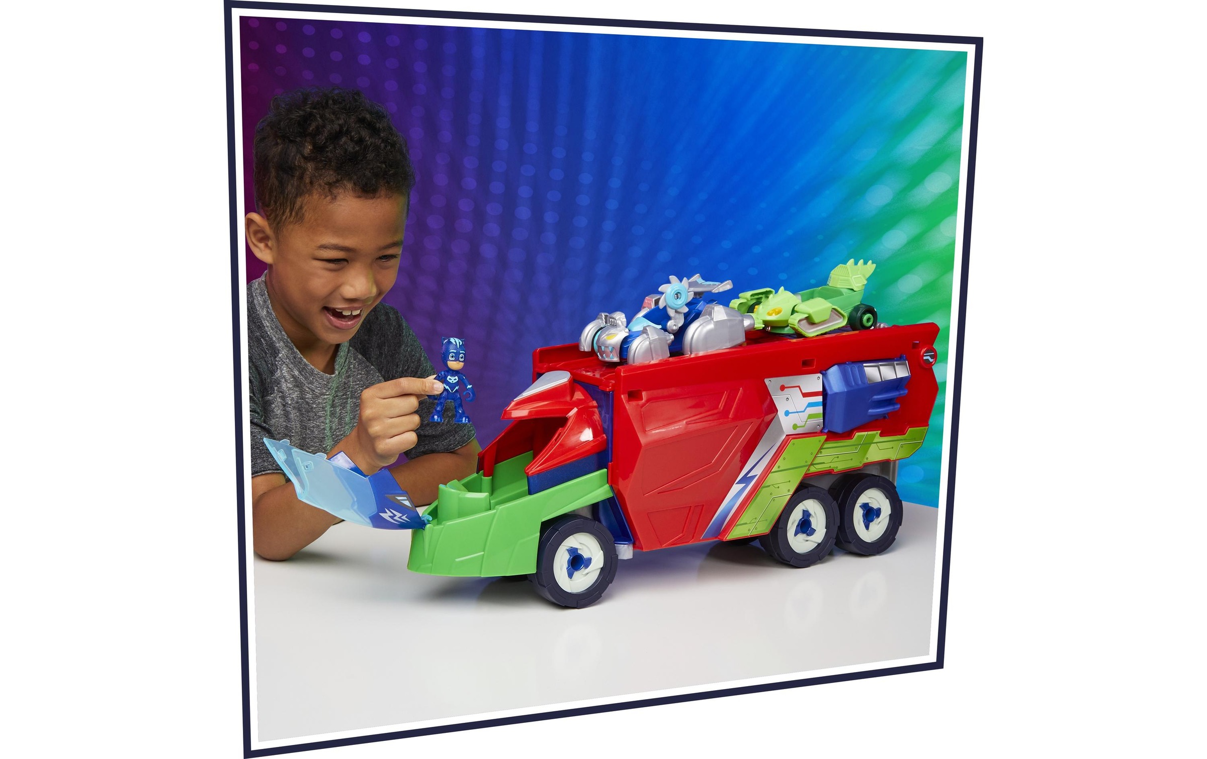 Hasbro Spielzeug-Auto »Masks PJ Späher mit Hero-ID«