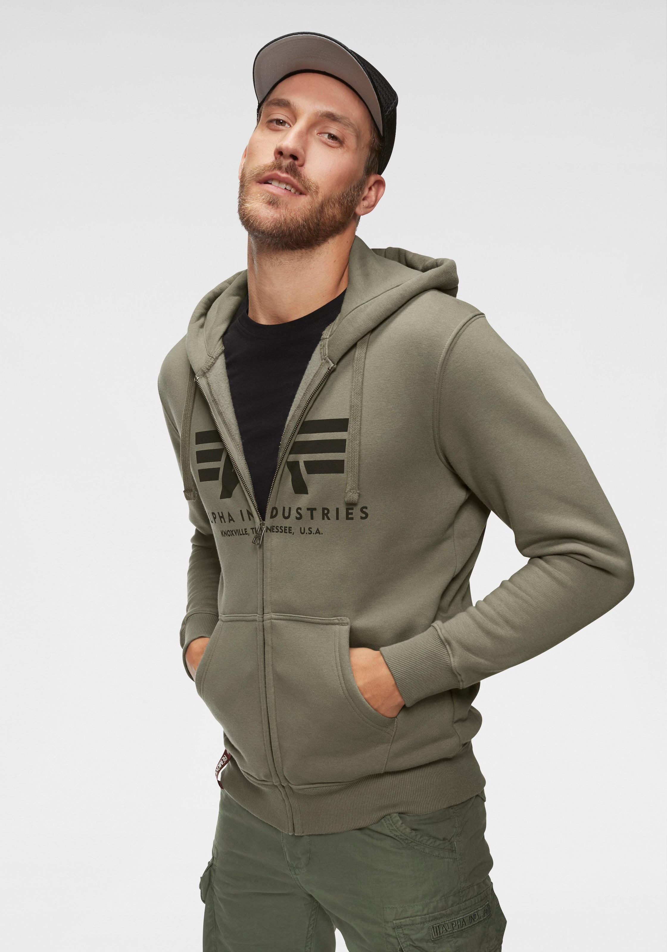 Kapuzensweatjacke »BASIC ZIP HOODY«