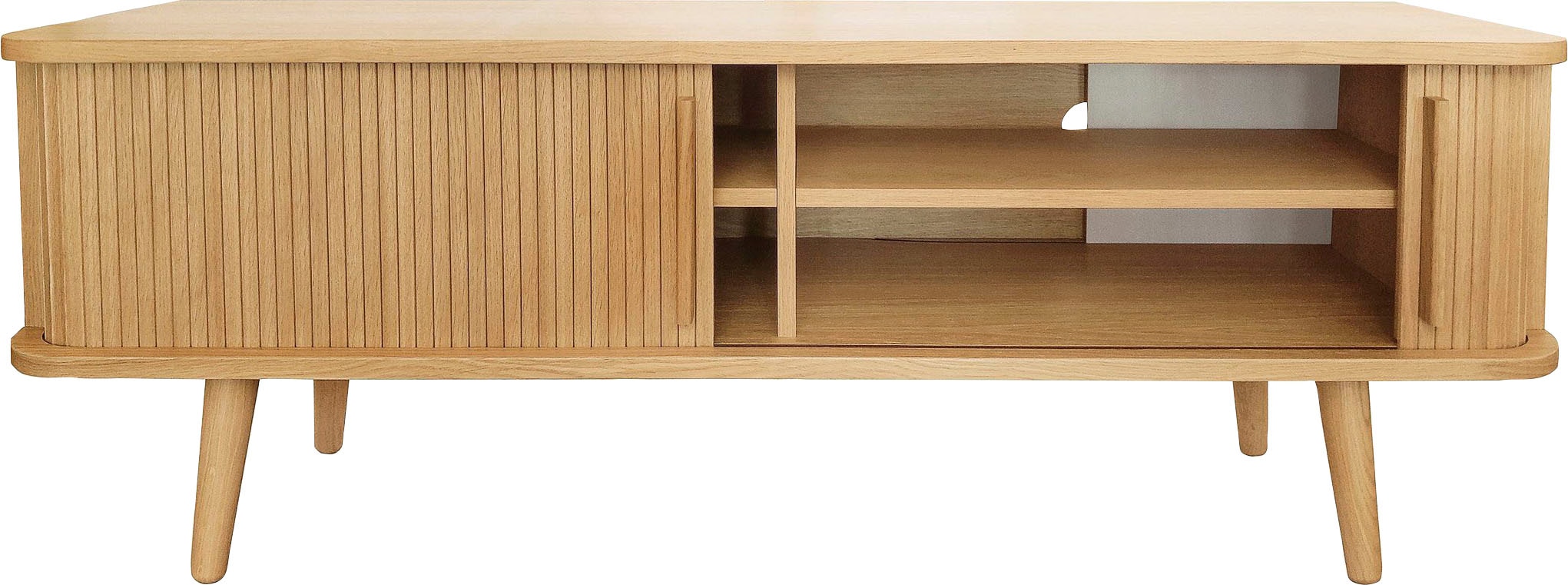 Woodman TV-Board »Rove«, besonderes Design, in zwei Breiten, mit Eichenholzfurnier, FSC®