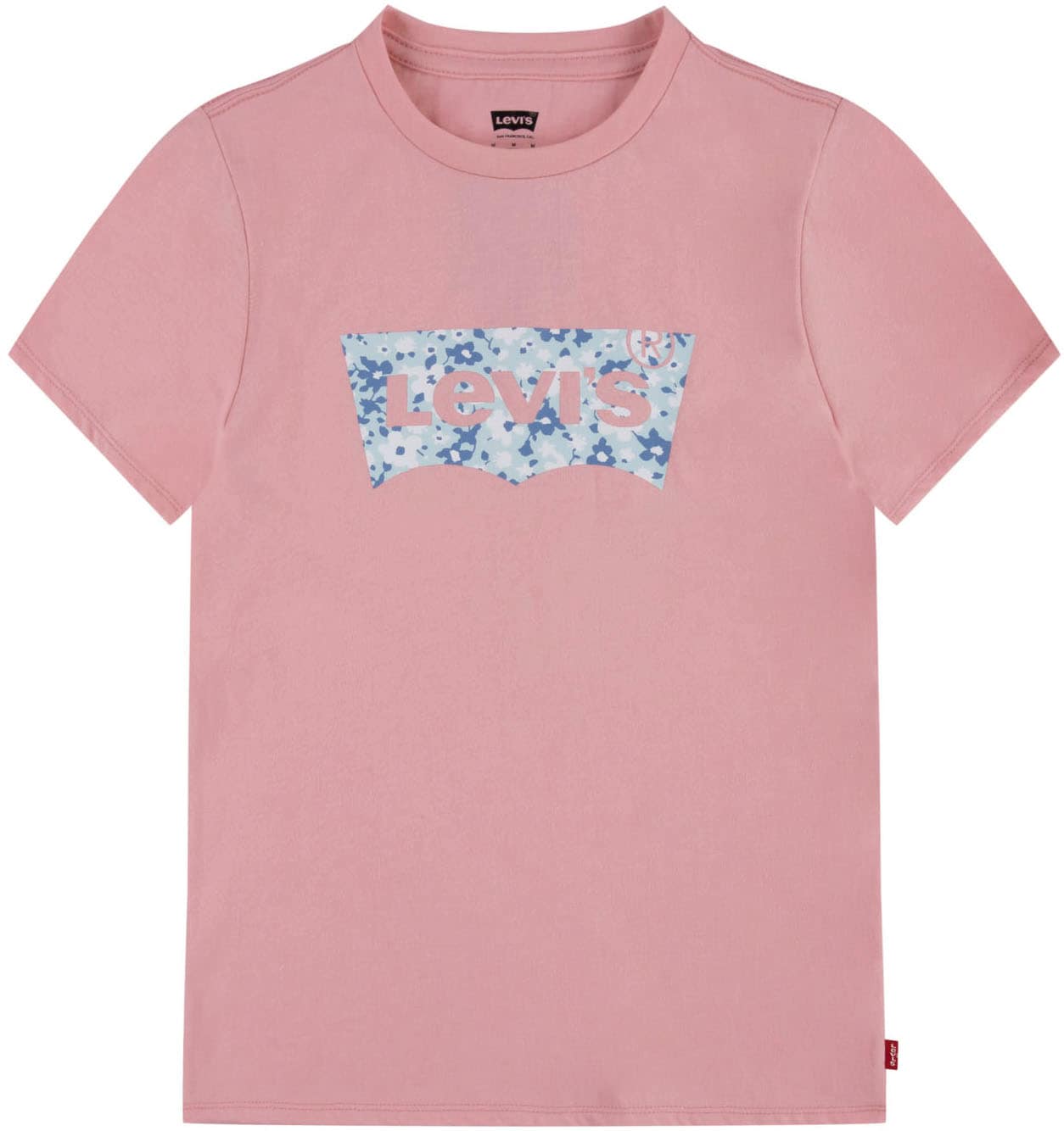 Levi's® Kids T-Shirt, mit Batwing-Logo mit Flowerprint - for Girls