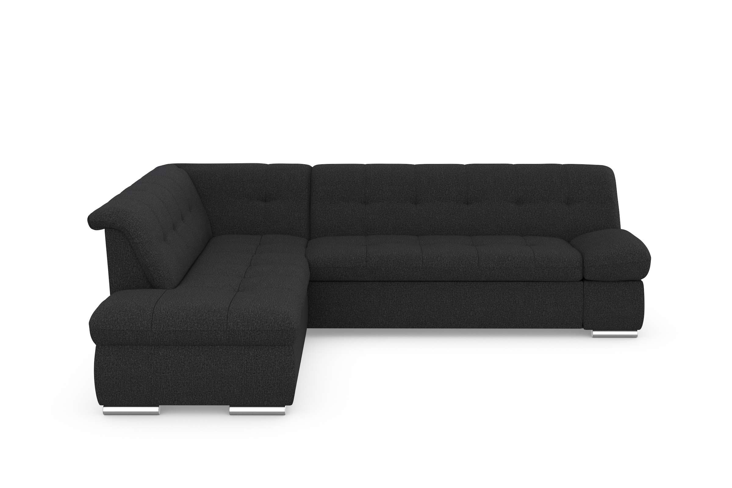 DOMO collection Ecksofa »Mona L-Form«, wahlweise mit Bett- und Armlehnfunktion