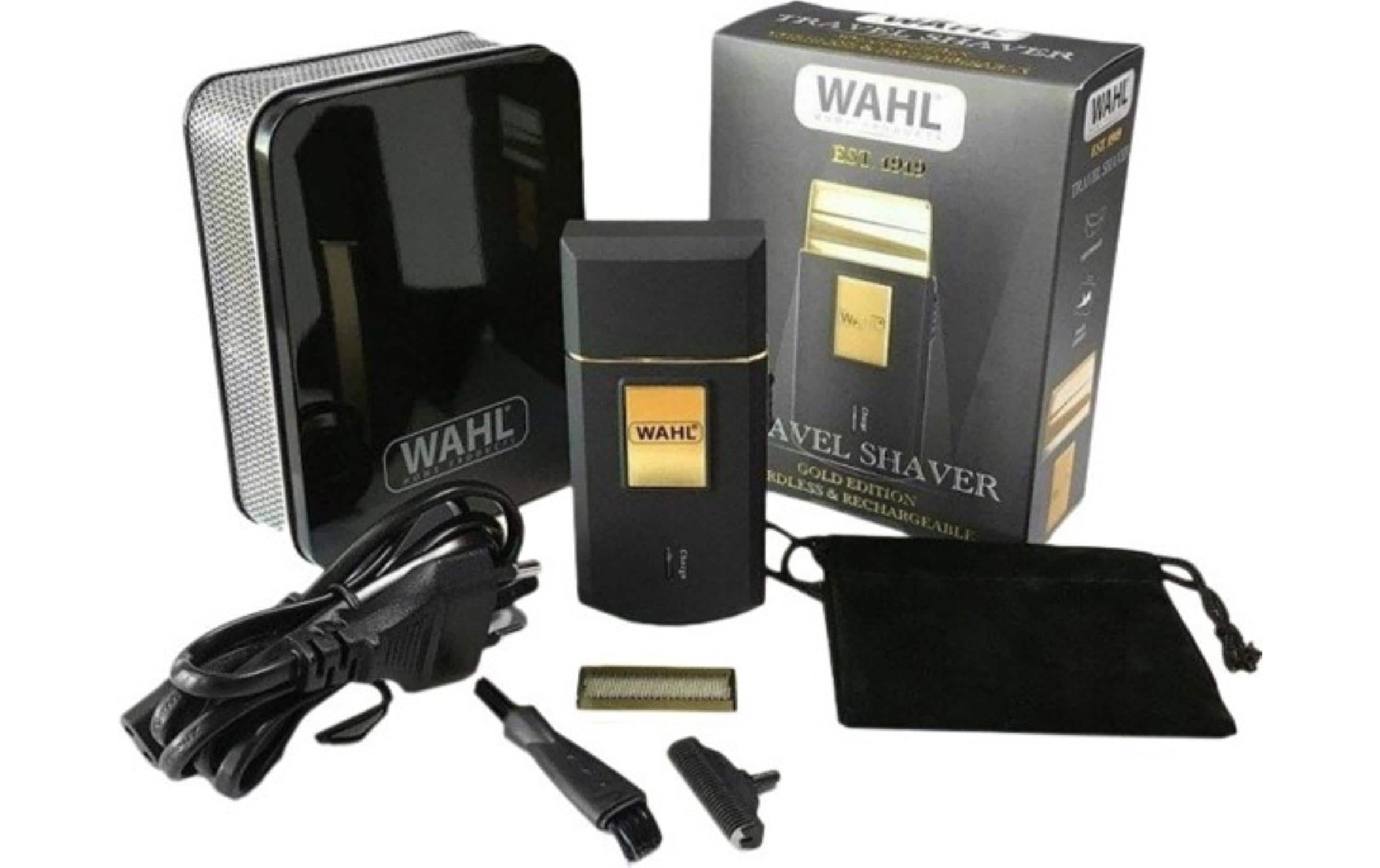 Wahl Elektrogesichtshaarentferner »Travel Shaver Goldfarben Edition«