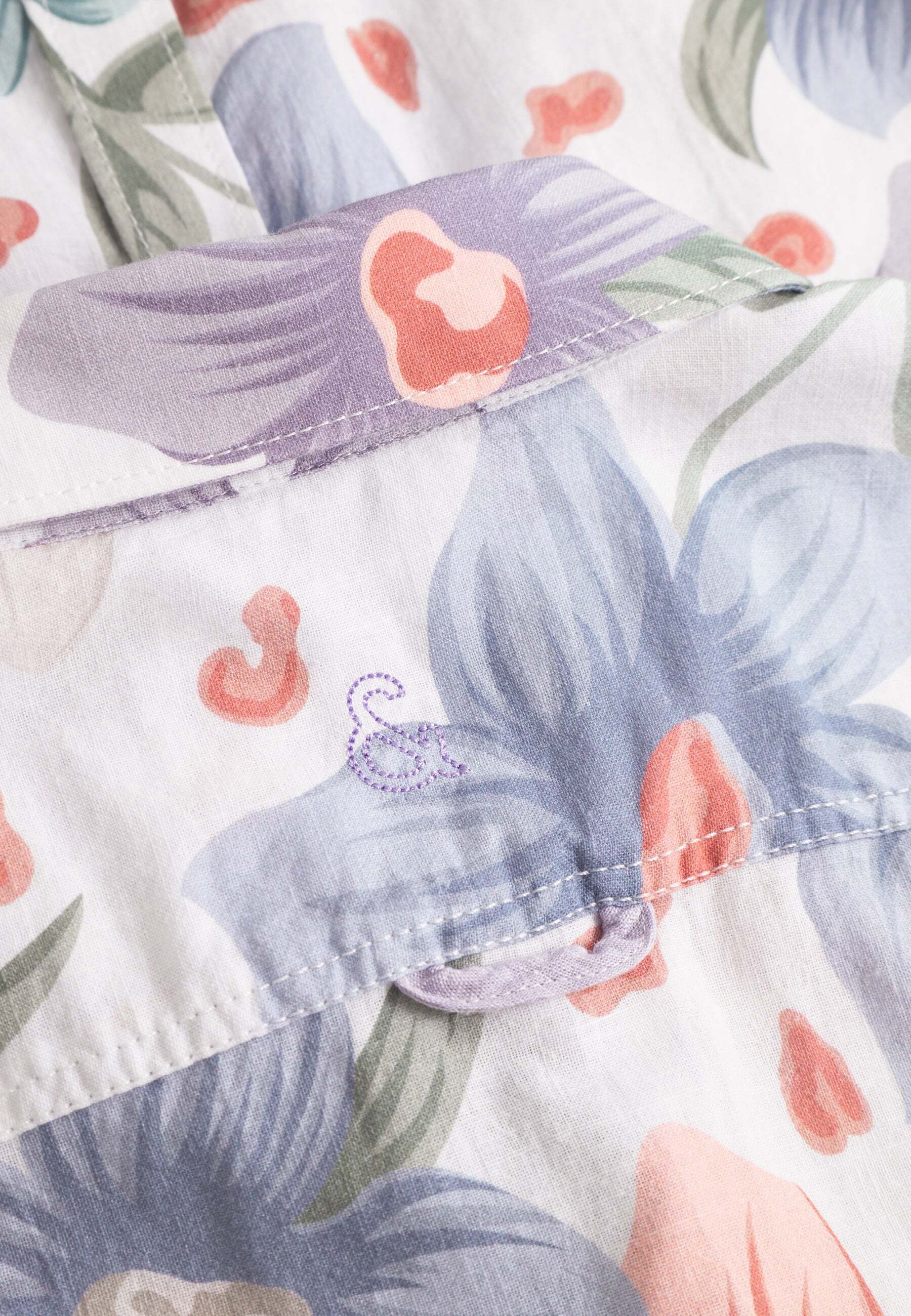 colours & sons Kurzarmhemd »colours & sons Kurzarmhemd Shirt-Printed«