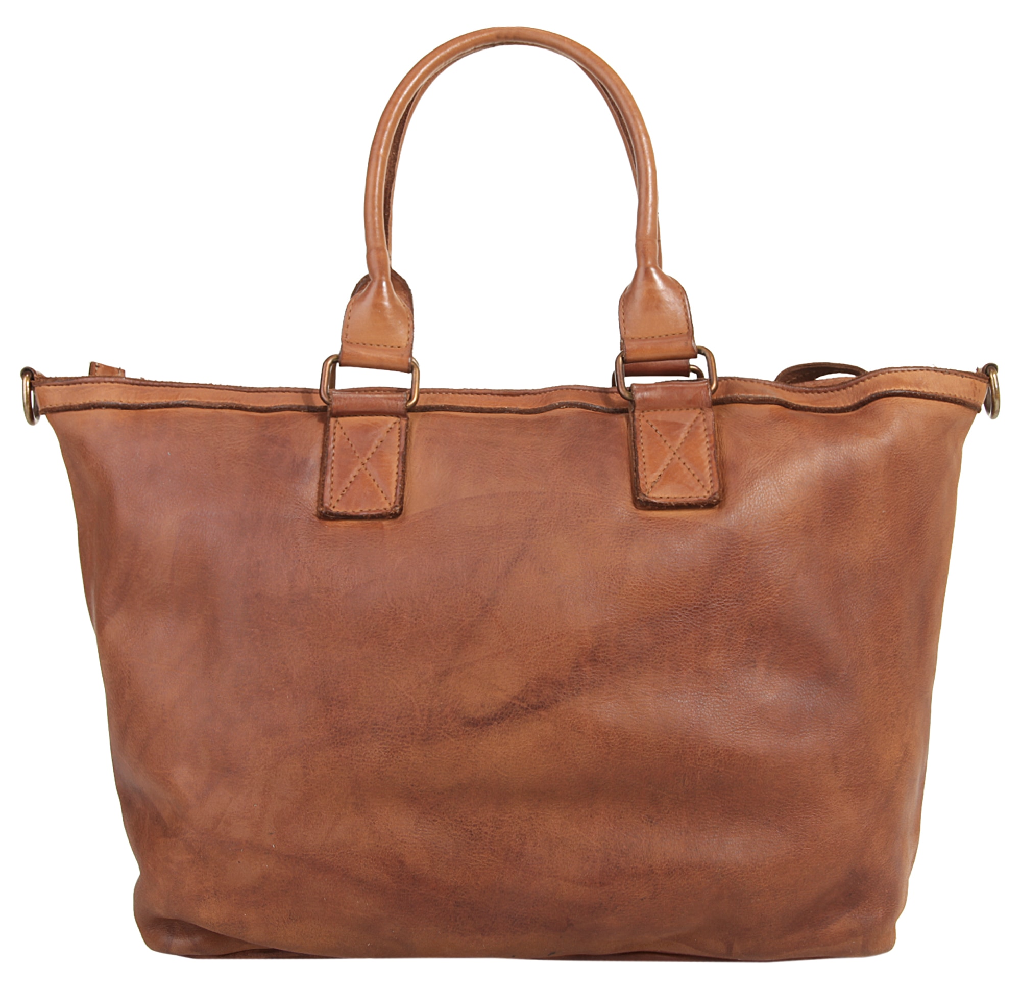 Samantha Look Shopper, echt Leder, Made in Italy