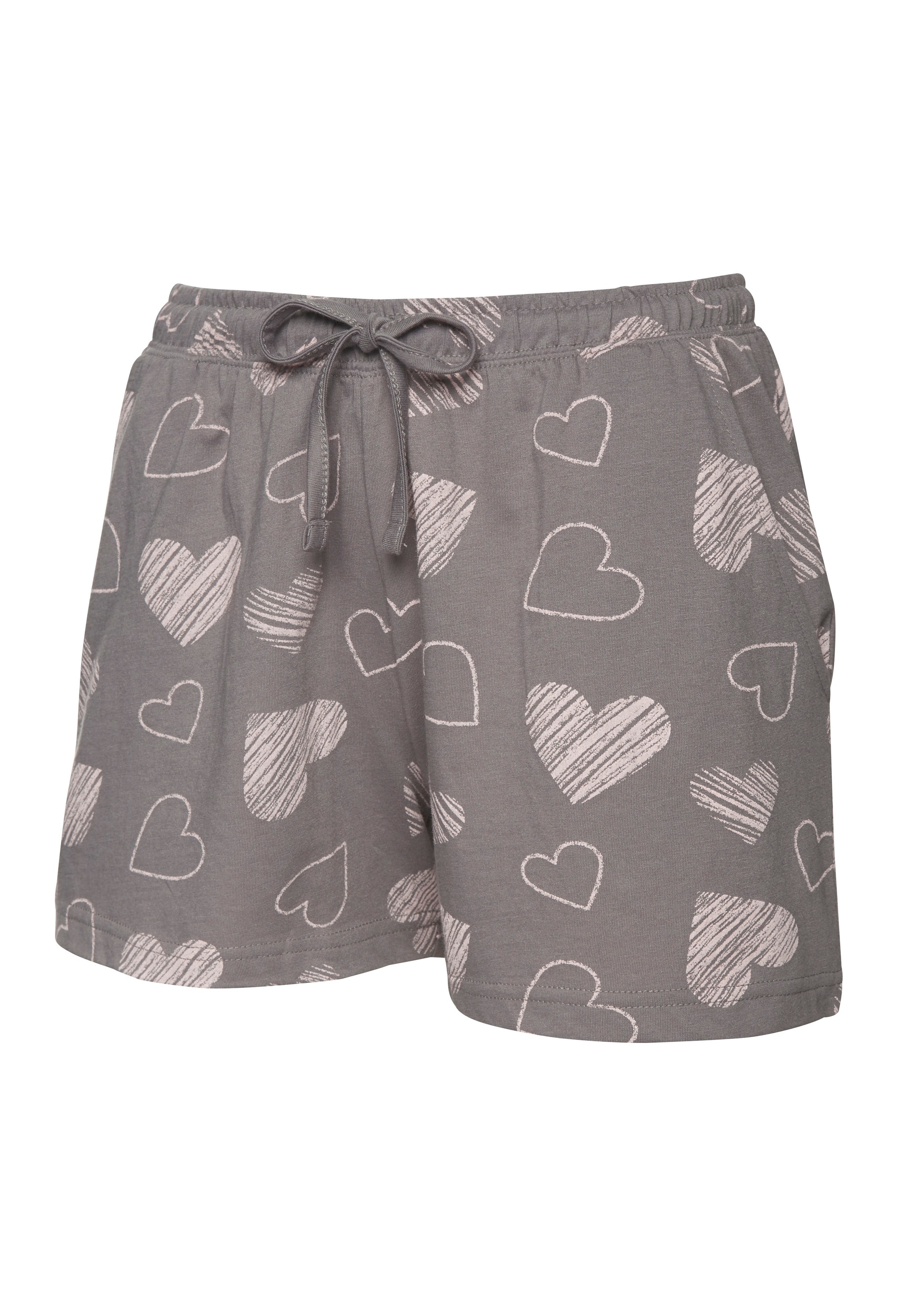 Vivance Dreams Shorty, (2 Stück), mit süssem Herzprint
