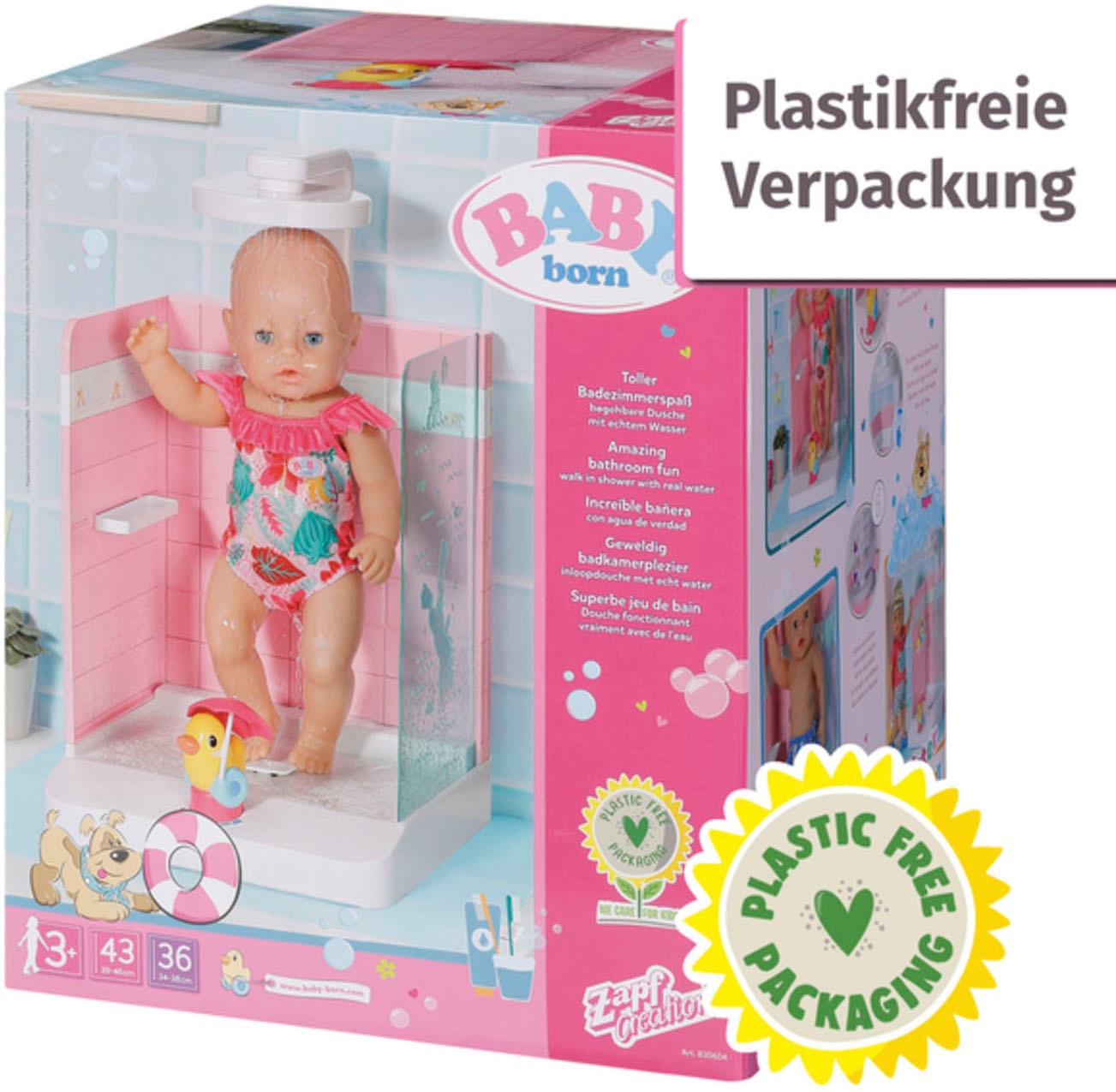 Baby Born Puppen Dusche »Bath Walk in Shower«