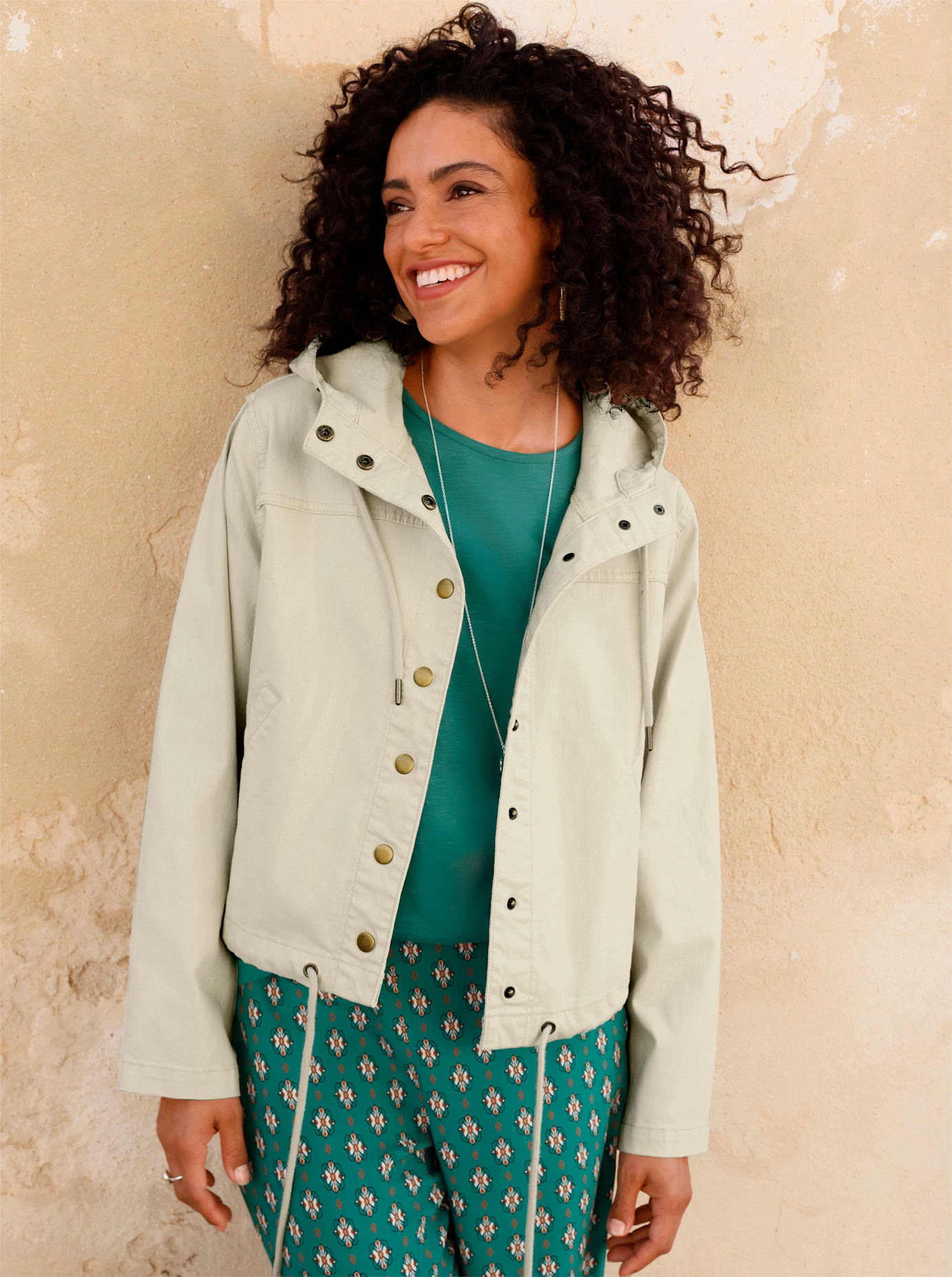 Inspirationen Anorak mit Kapuze