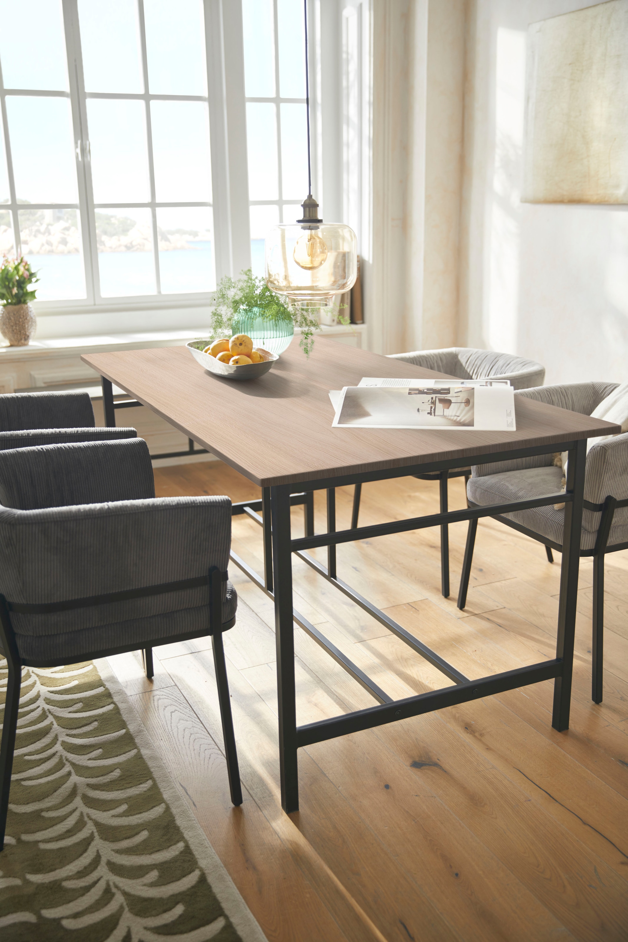 Guido Maria Kretschmer Home&Living Esstisch »Sare«, mit Echtholzfurnier aus Eiche