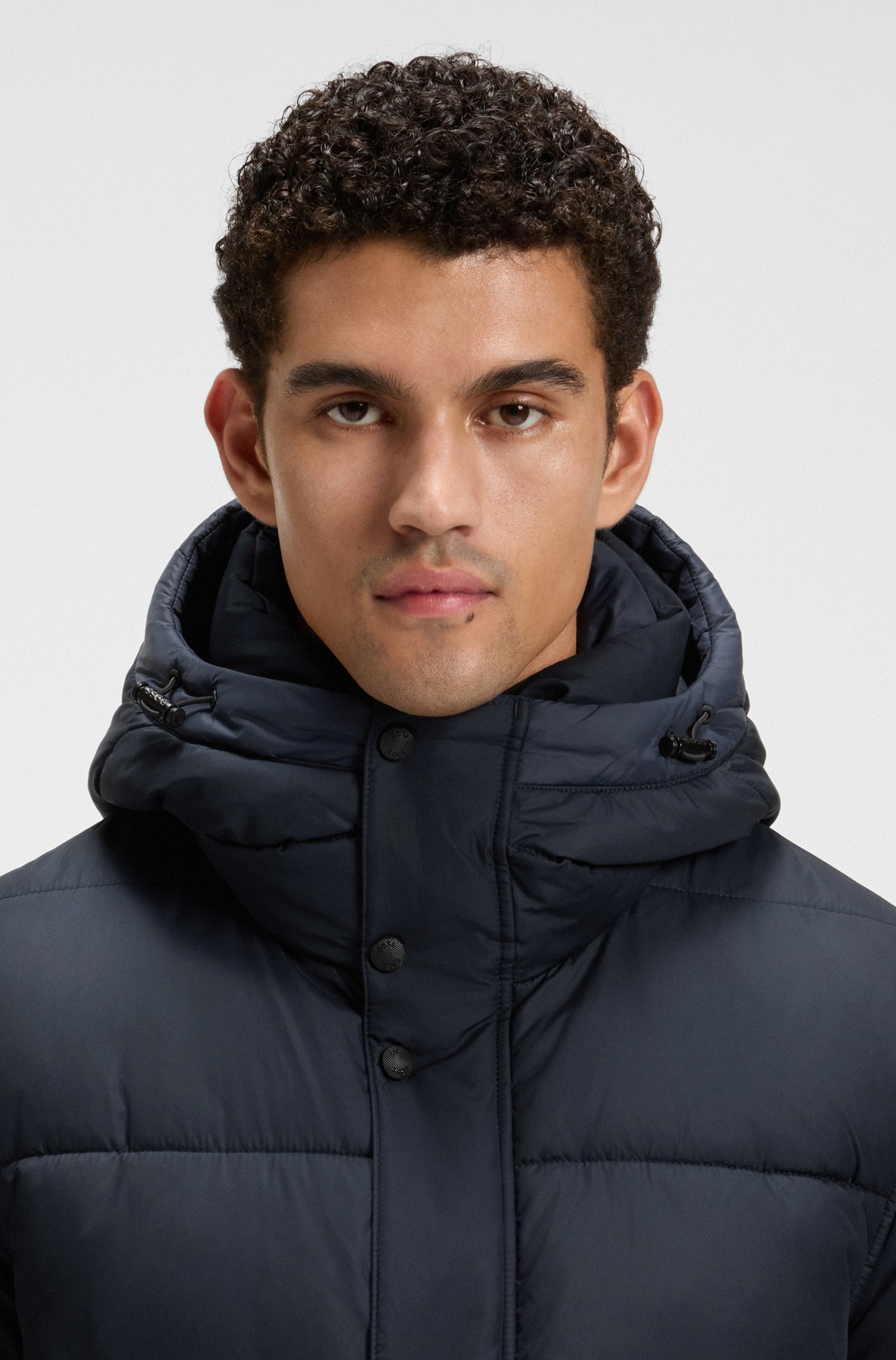 BOSS ORANGE Steppjacke »Omaris«, mit Kapuze, mit Reissverschlusstaschen