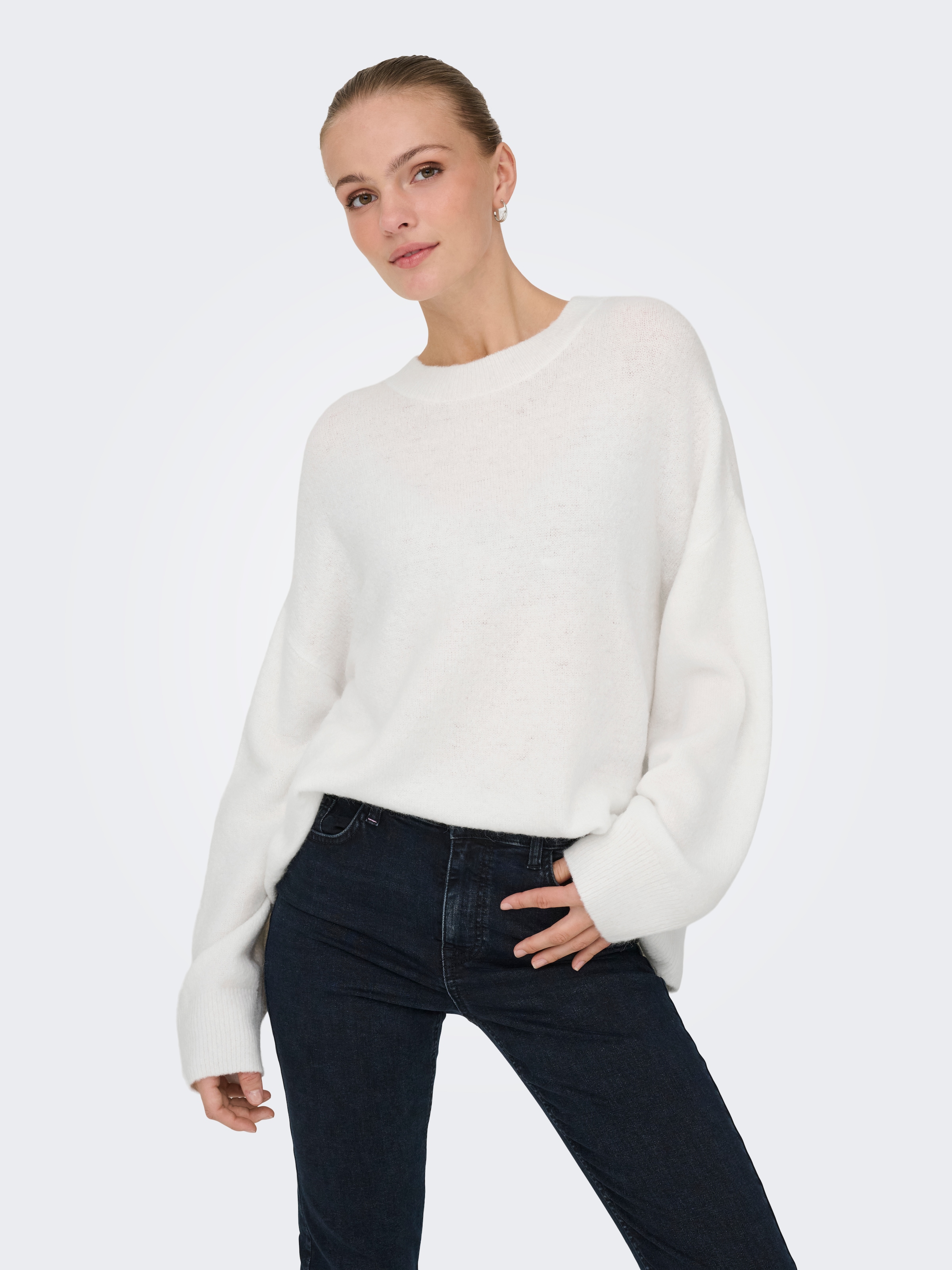 JDY Strickpullover »JDYSONJA L/S O-NECK PULLOVER KNT NOOS«