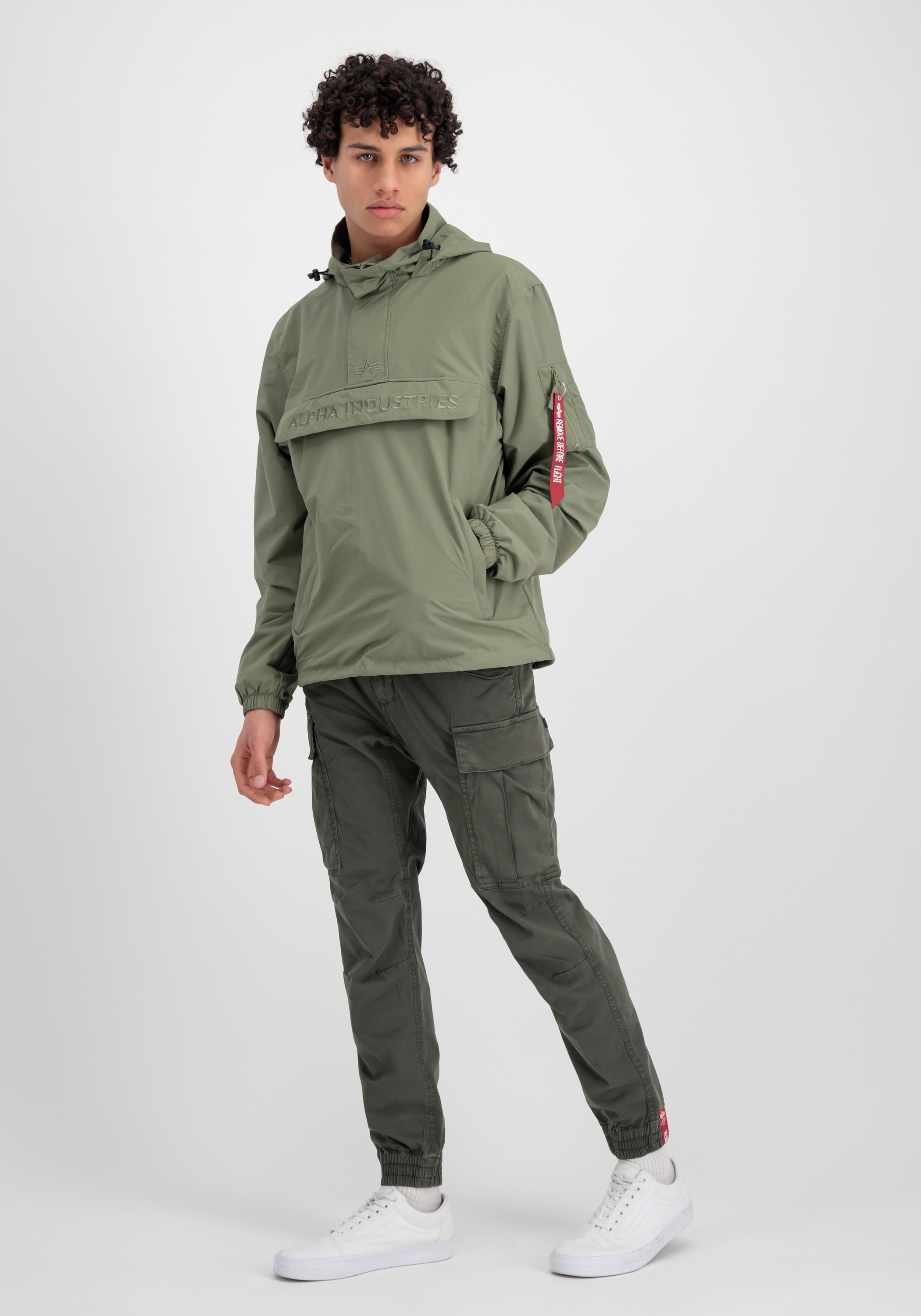 Alpha Industries Anorak »Anorak Embroidery Logo«