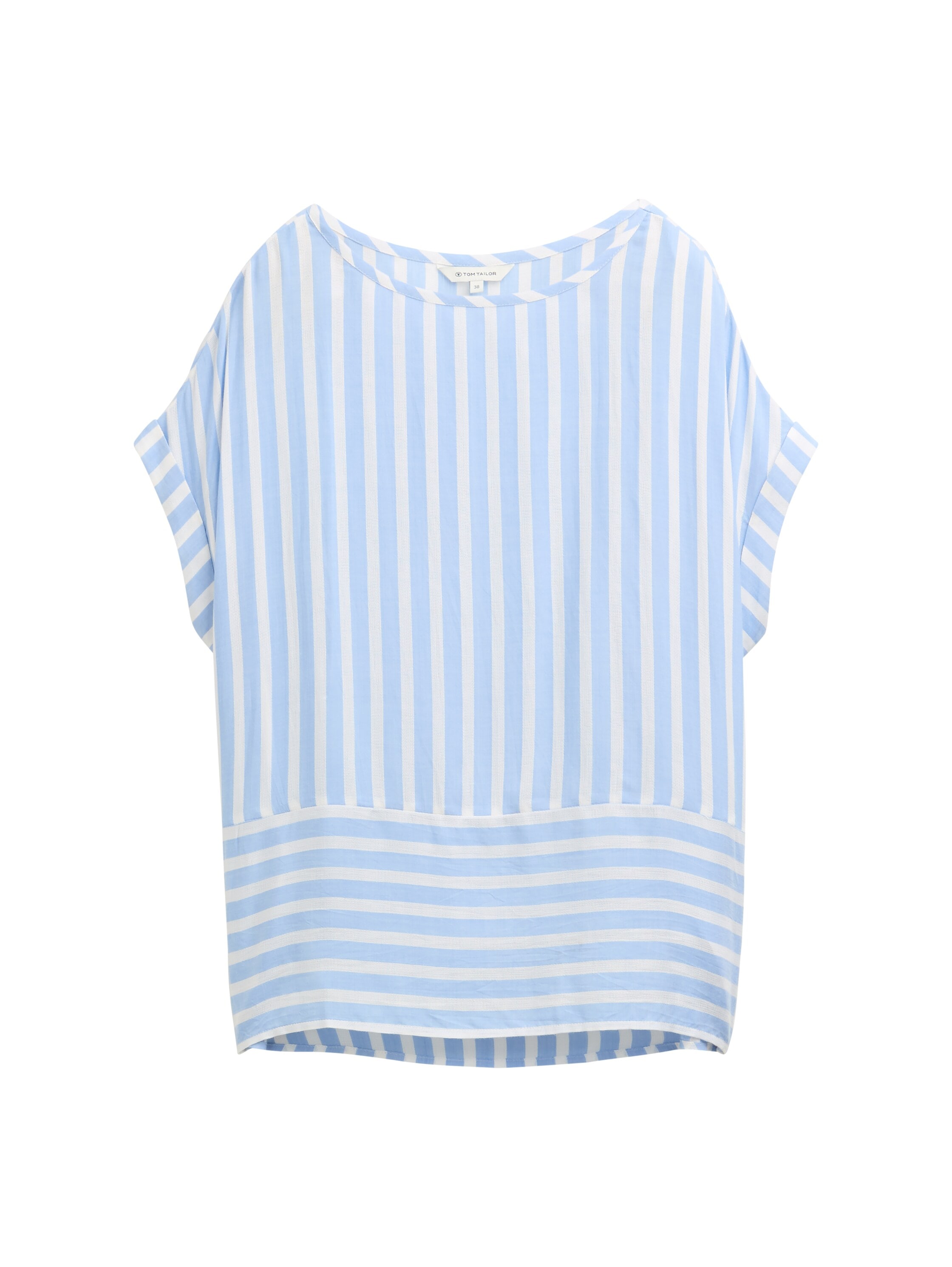 TOM TAILOR Shirtbluse, mit Streifen Muster